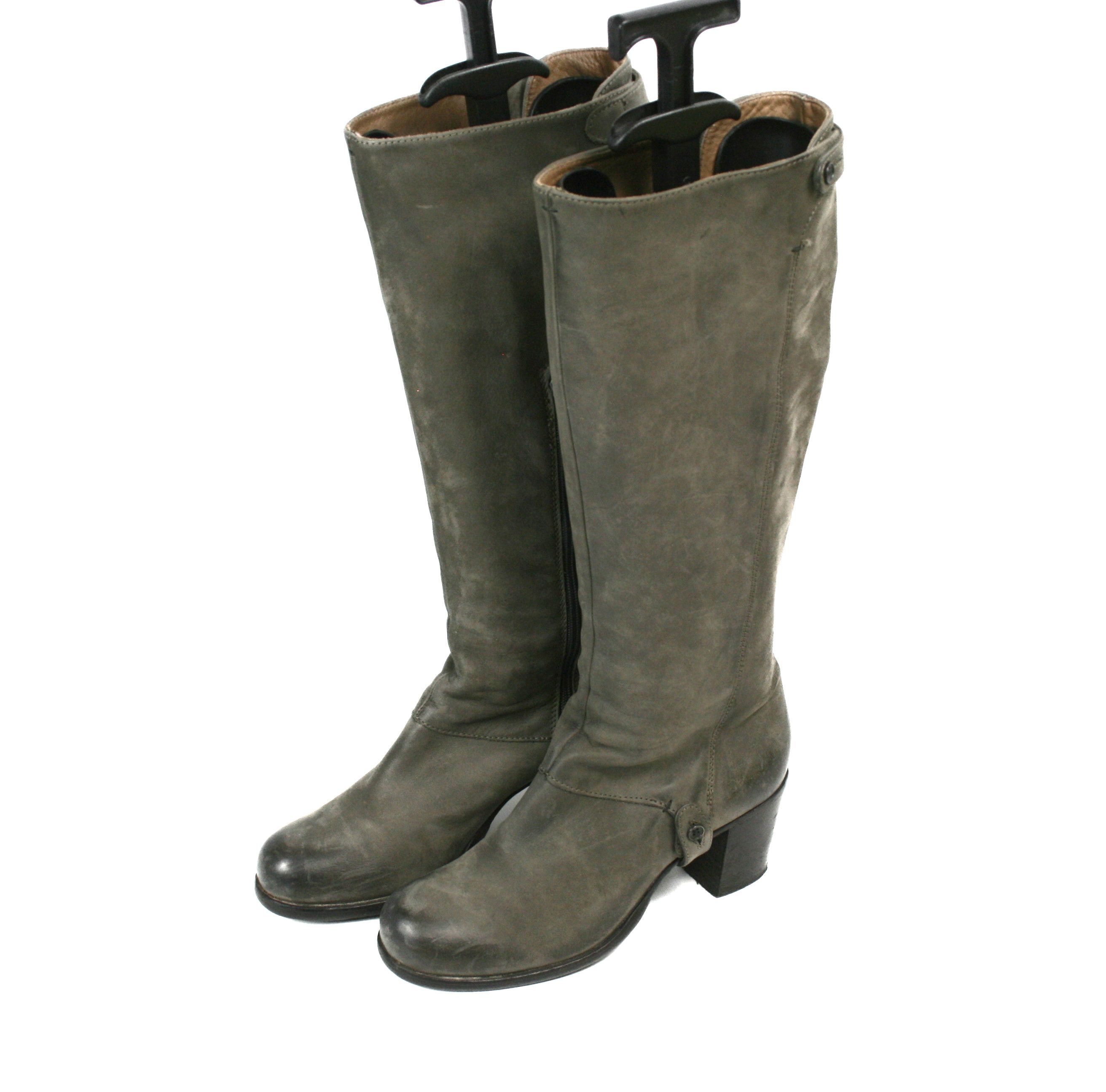Pantanetti Avant Garde Leather Knee High Boots Size US 8 / IT 38 - 2 Thumbnail