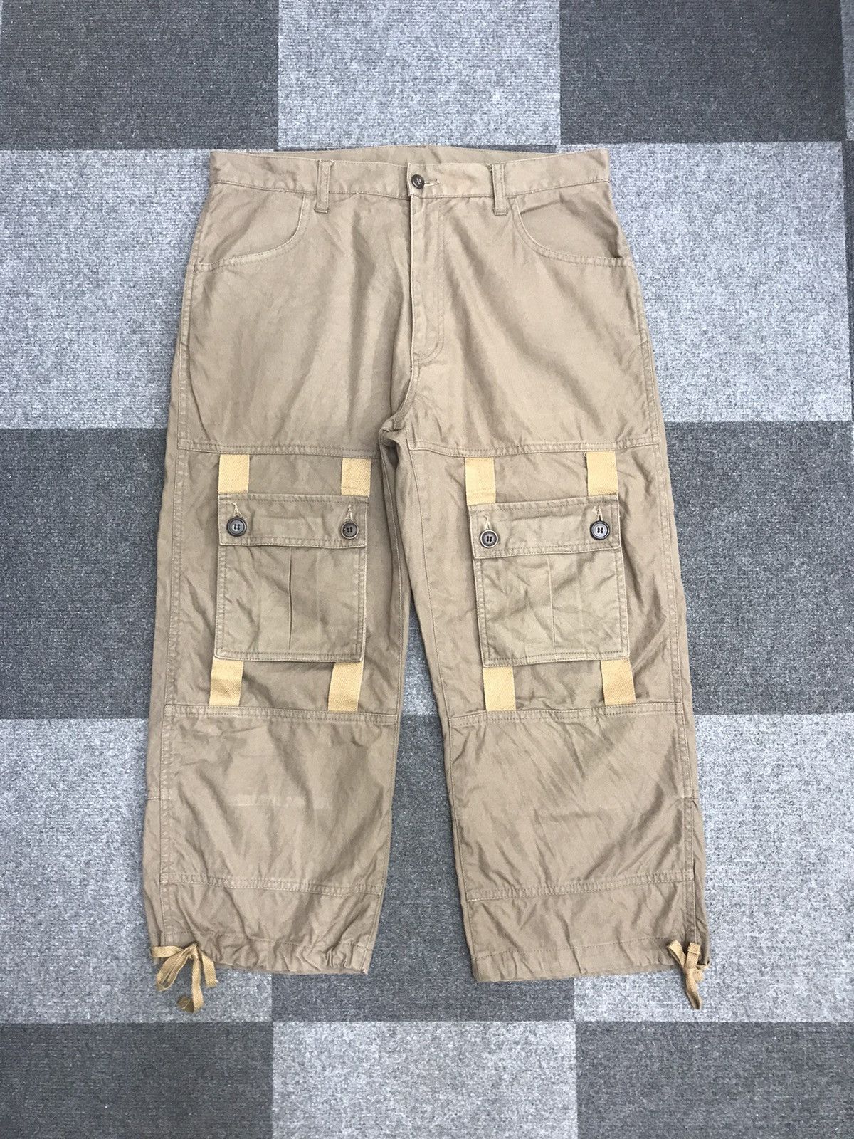Archival PPFM Japan Very Rare Multipocket Cropped Cargo Pant