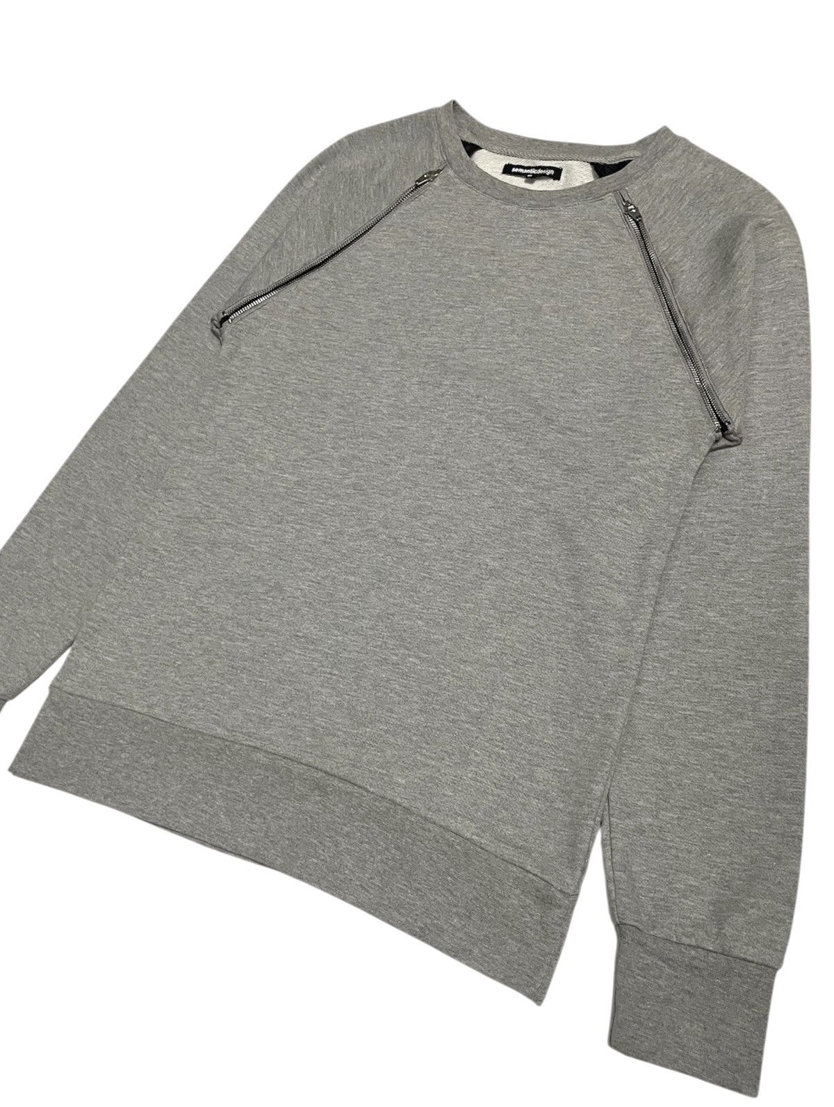 Japanese Brand SemanticDesign Japan Zipper Sweatshirt Size US S / EU 44-46 / 1 - 1 Thumbnail