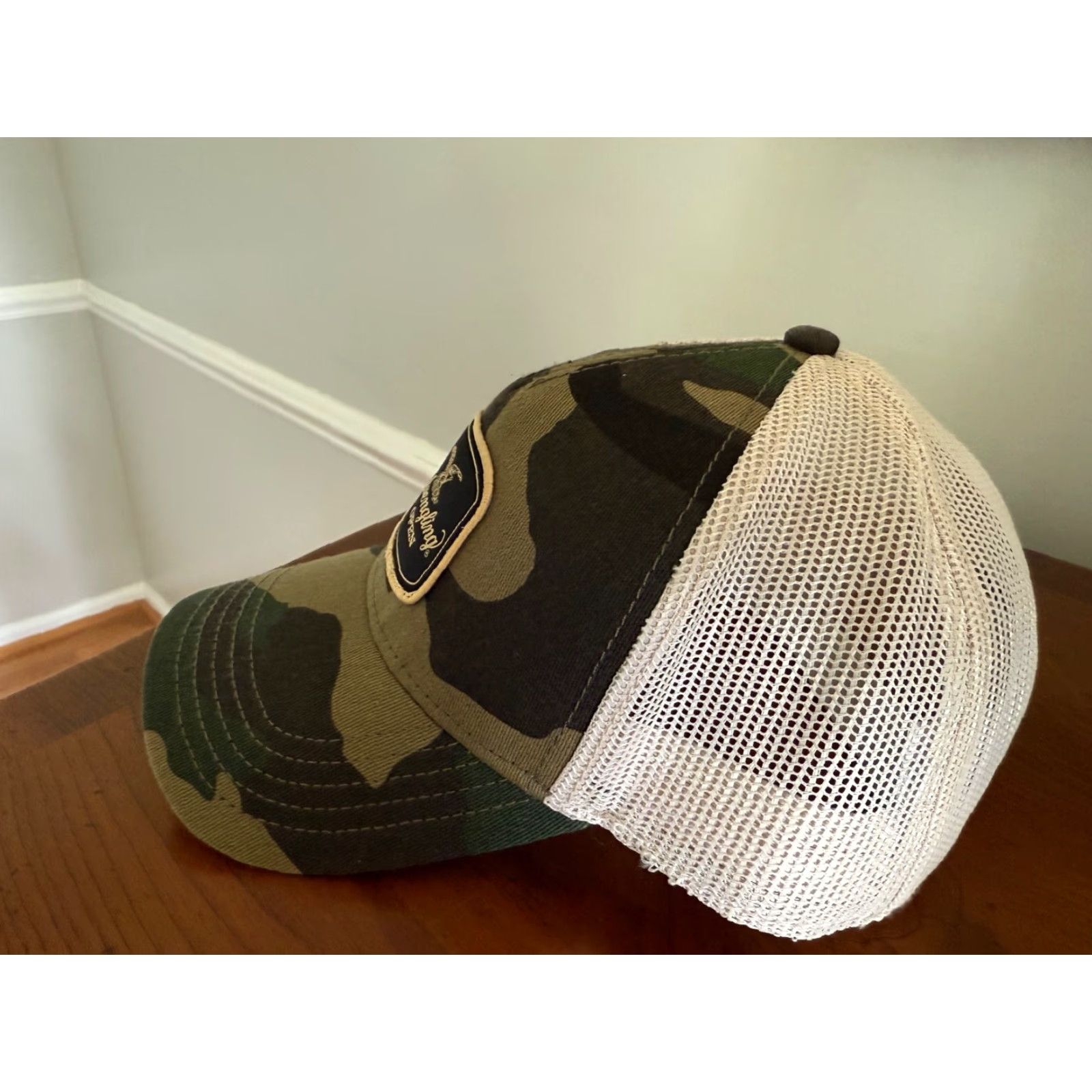 American Needle Yuengling Open Hat Men's Baseball Cap White Adjustable Camo Sports Outdoor Outdoor Cap Shirt? Size ONE SIZE - 2 Thumbnail