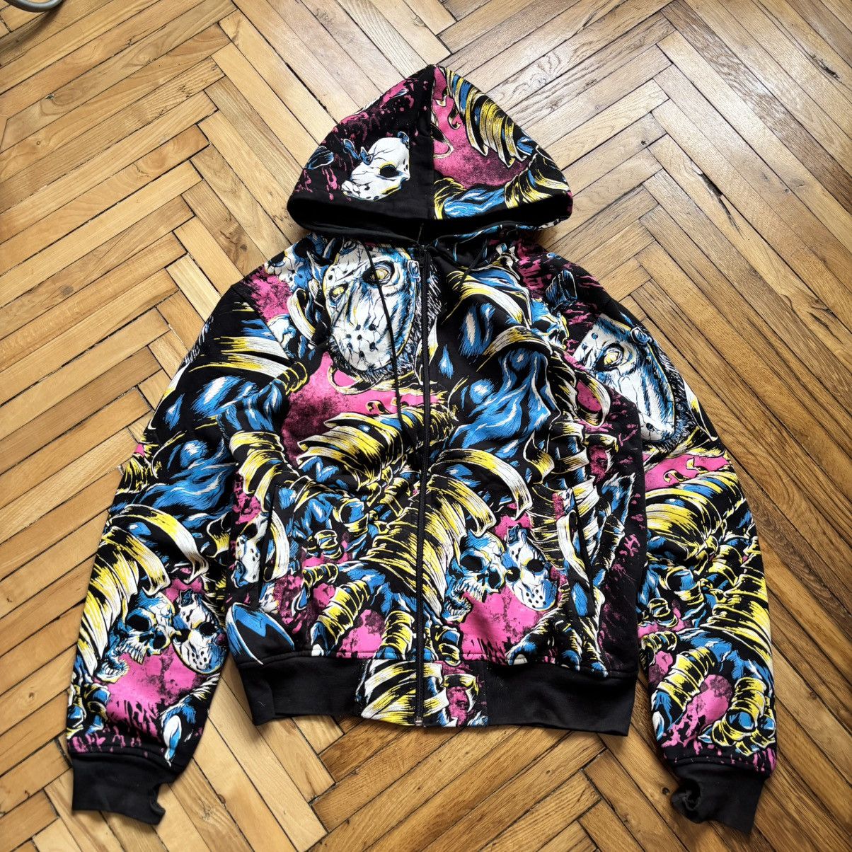Destory all monster×Hysterics zip hoodie Hysteric Glamour Hysteric Glamour x Destroy all monsters zip