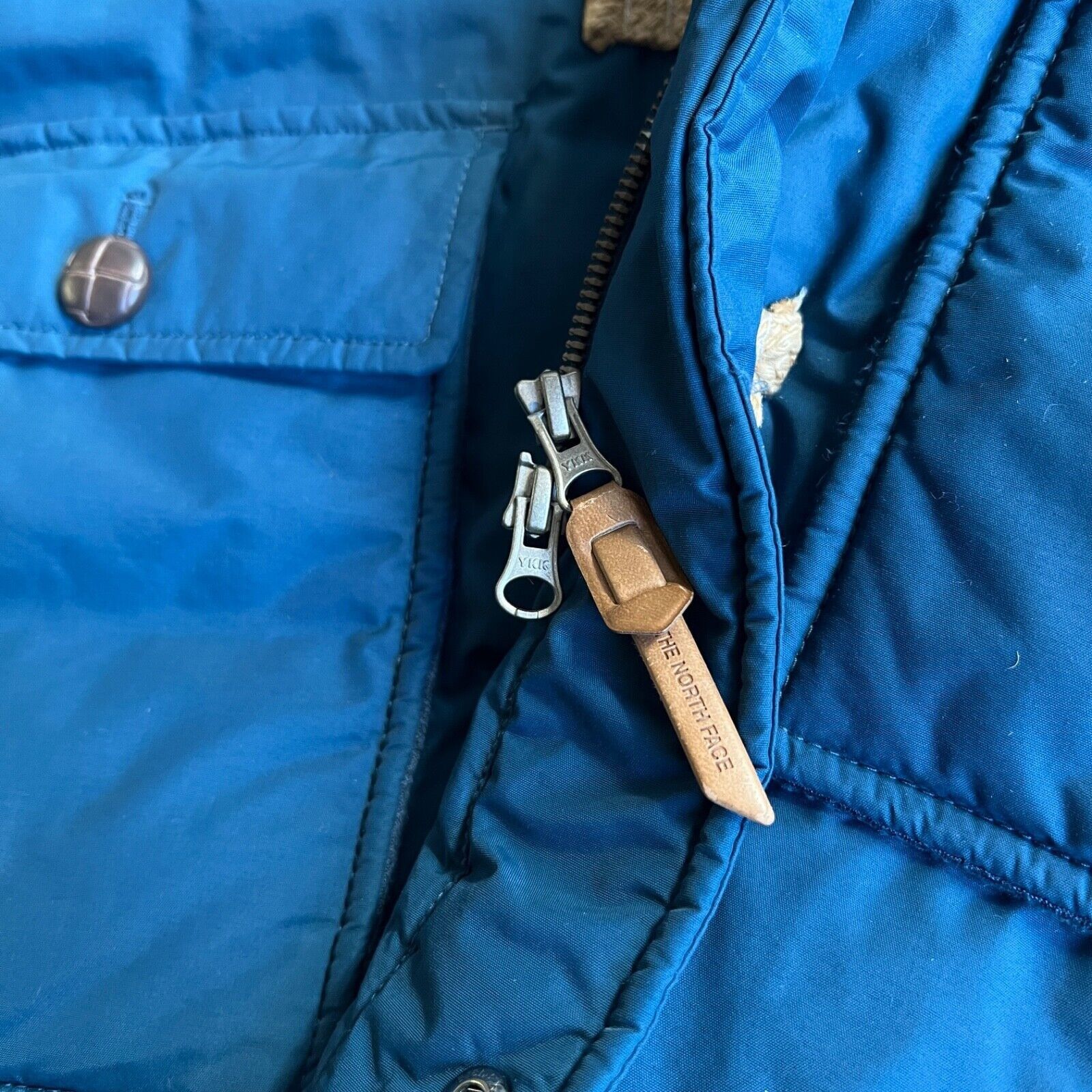 The North Face The North Face Down Puffer Blue Duffle Jacket 8689AC Size US XS / EU 42 / 0 - 6 Thumbnail