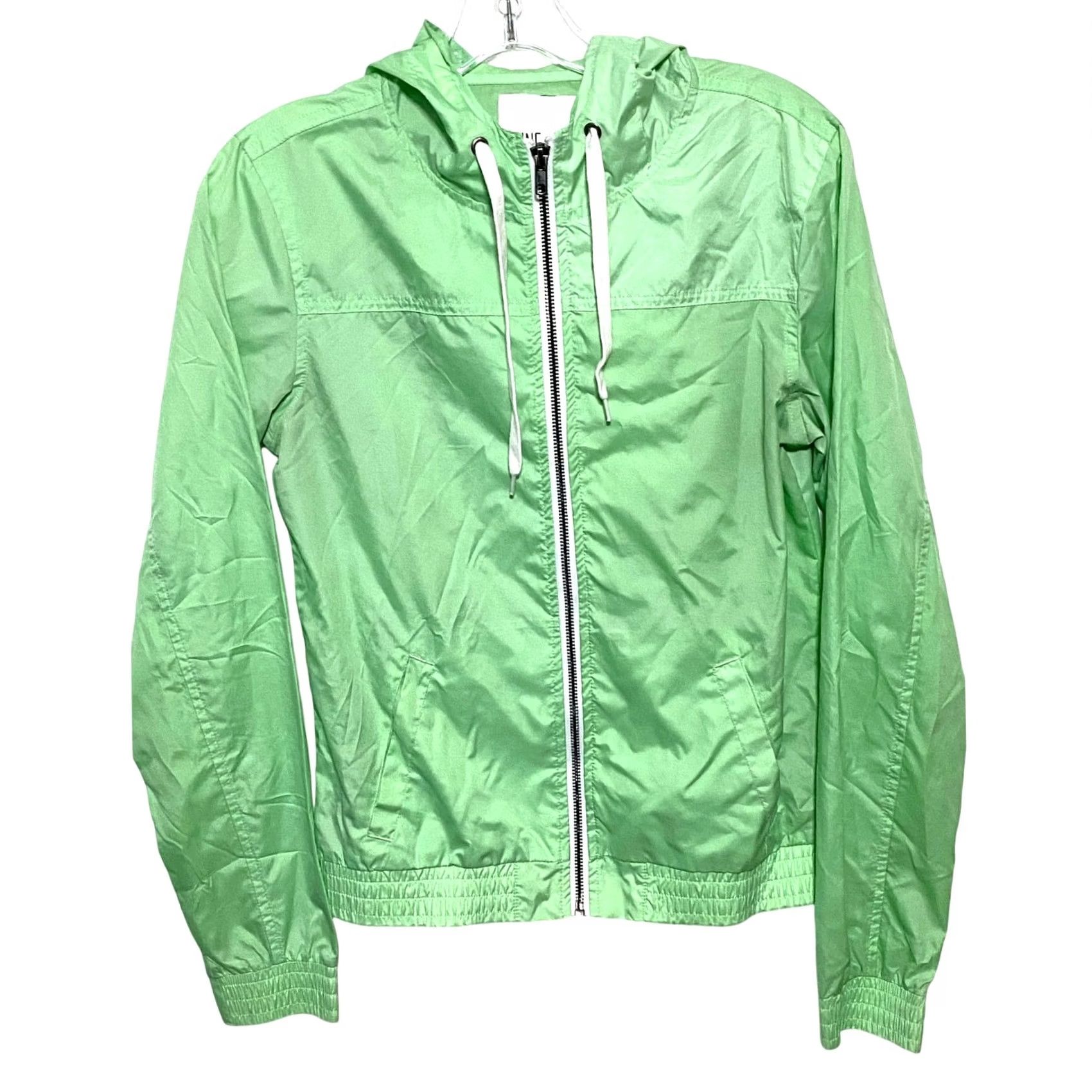 Vintage VINTAGE Zine Lightweight Full Zip Hooded Weatherproof Jacket Womens S Outdoor Utility Size S / US 4 / IT 40 - 3 Thumbnail