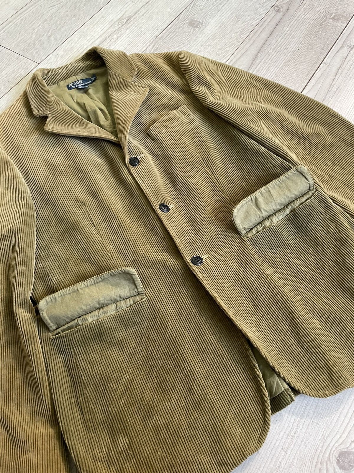 Polo Ralph Lauren × Vintage Polo Ralph Lauren Corduroy Blazer Size 44R - 13 Thumbnail