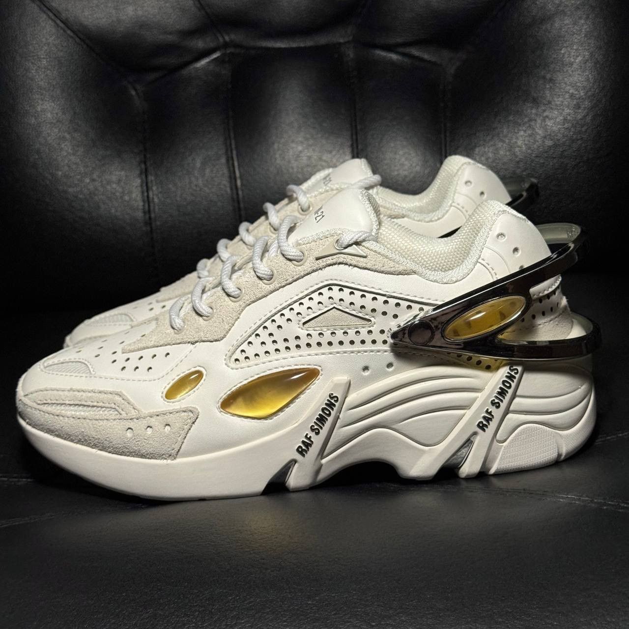 Raf Simons 37 Raf Simons cylon 21 White Yellow Size US 7 / IT 37 - 3 Thumbnail