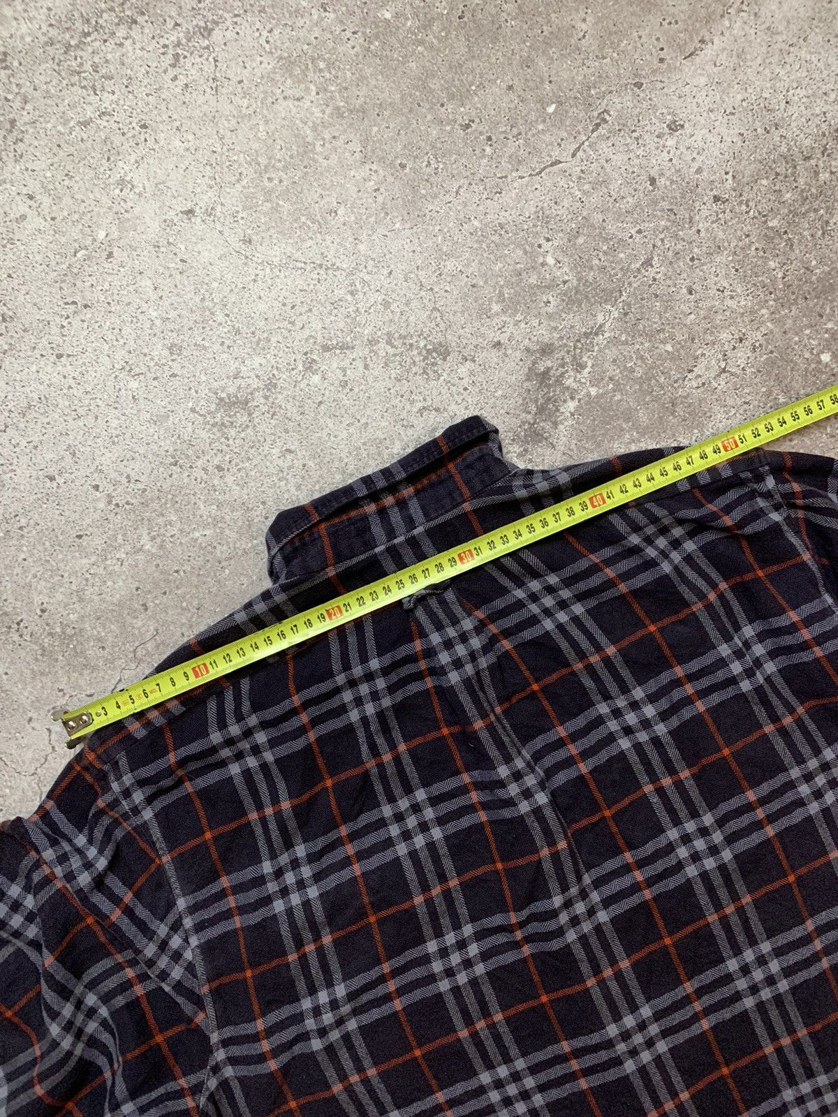 Burberry × Vintage Vintage Burberry Nova Check Button Up Shirt Size US XXL / EU 58 / 5 - 11 Thumbnail