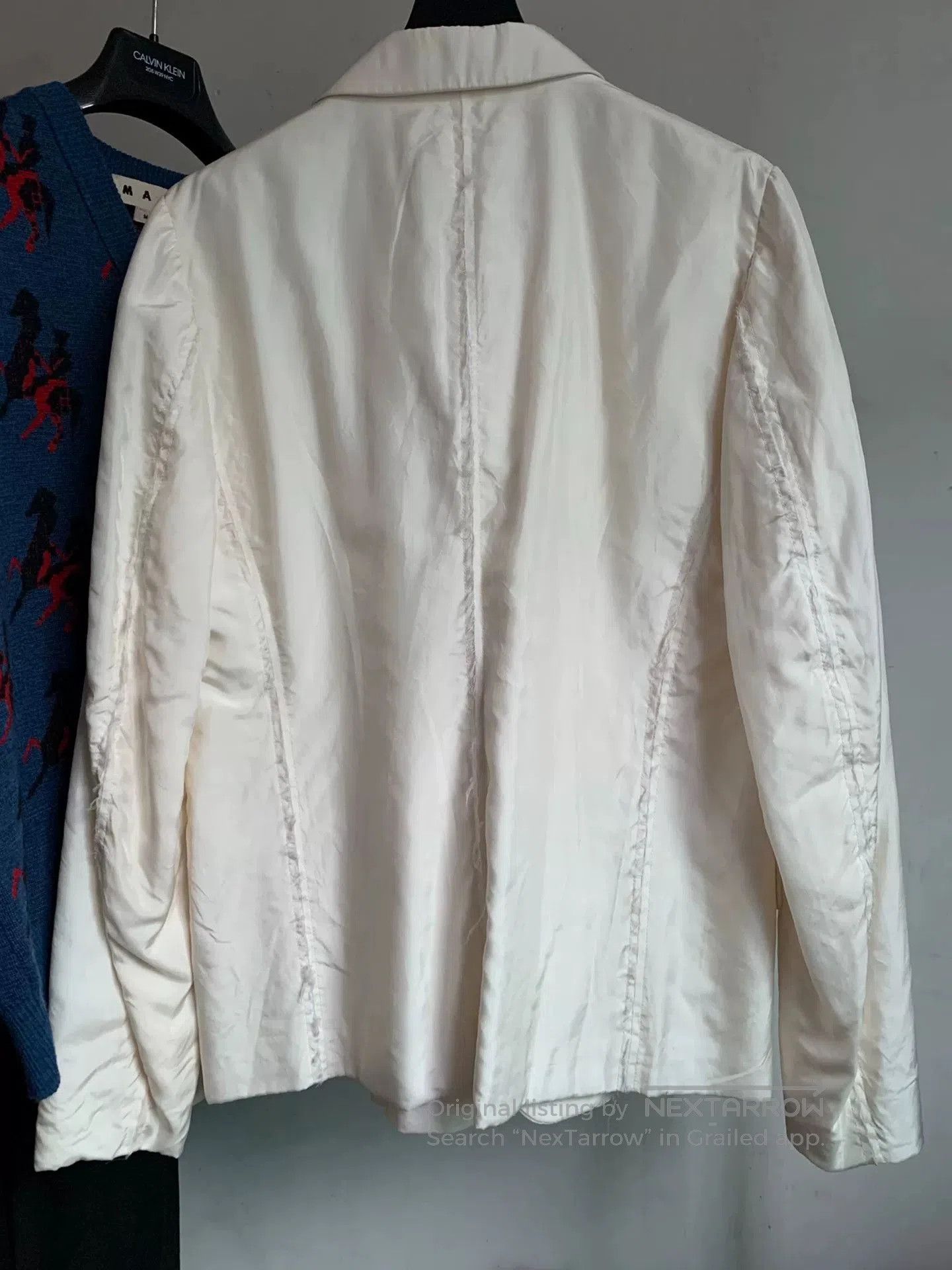 Alexander McQueen Alexander McQueen Silk Blazer 2014 Collection. Size XXL / US 16-18 / IT 52-54 - 3 Thumbnail