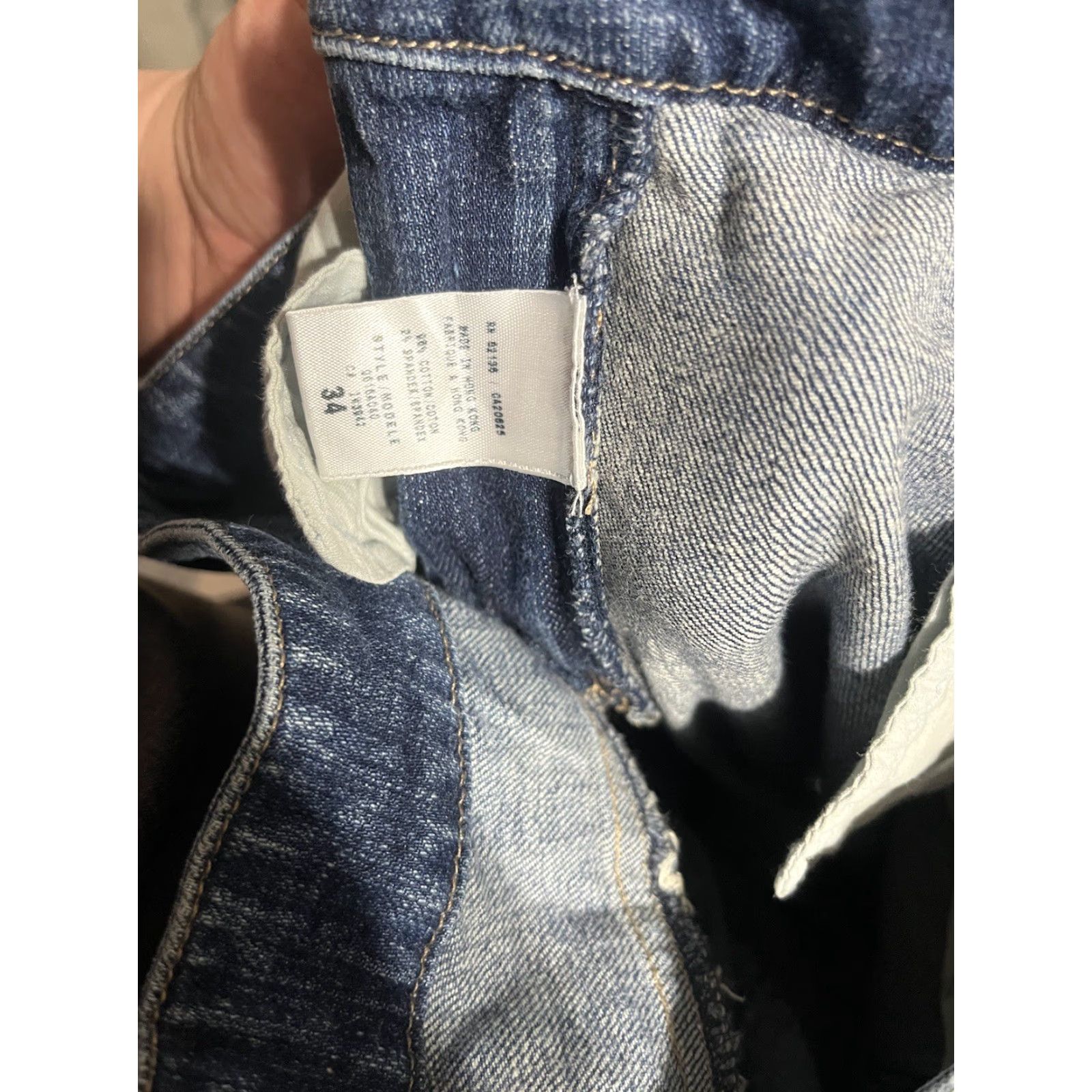 Guess GUESS Jeans Women’s Bootcut Stretch 34x32 Dark Denim 5-Pocket Cotton Blend Spandex Jeans Womens Regular Rise High Inseam 32 Size 24" / US 00 / IT 34 - 6 Thumbnail