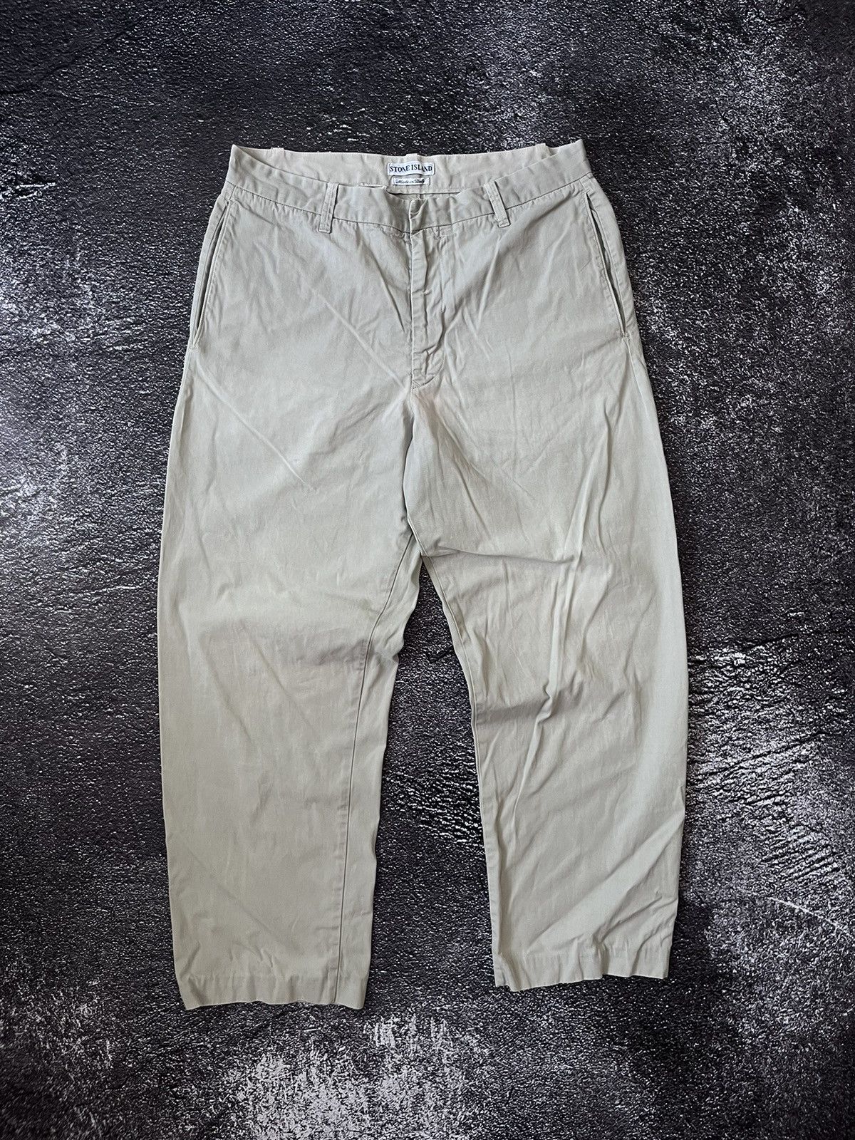 Stone Island Vintage Stone Island Marina rare chino pants 90’s Size US 36 / EU 52 - 1 Thumbnail