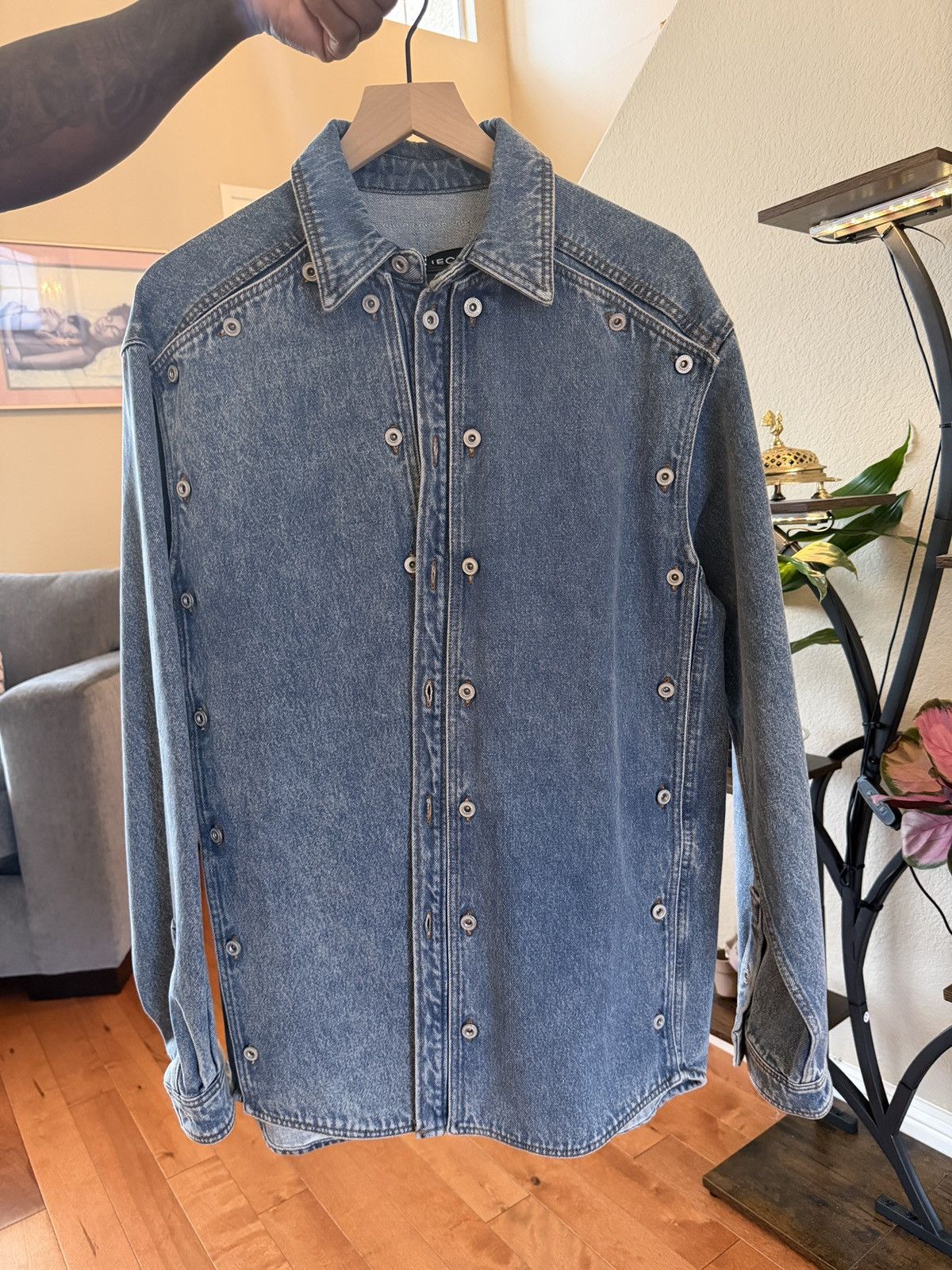 Y/Project Y/Project Snap Off Denim Shirt & Jeans Size US 32 / EU 48 - 8 Thumbnail
