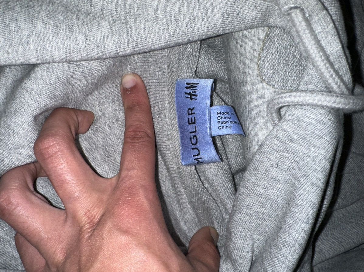 H&M × Mugler × Thierry Mugler Mugler motif hoodie Size US XL / EU 56 / 4 - 3 Thumbnail