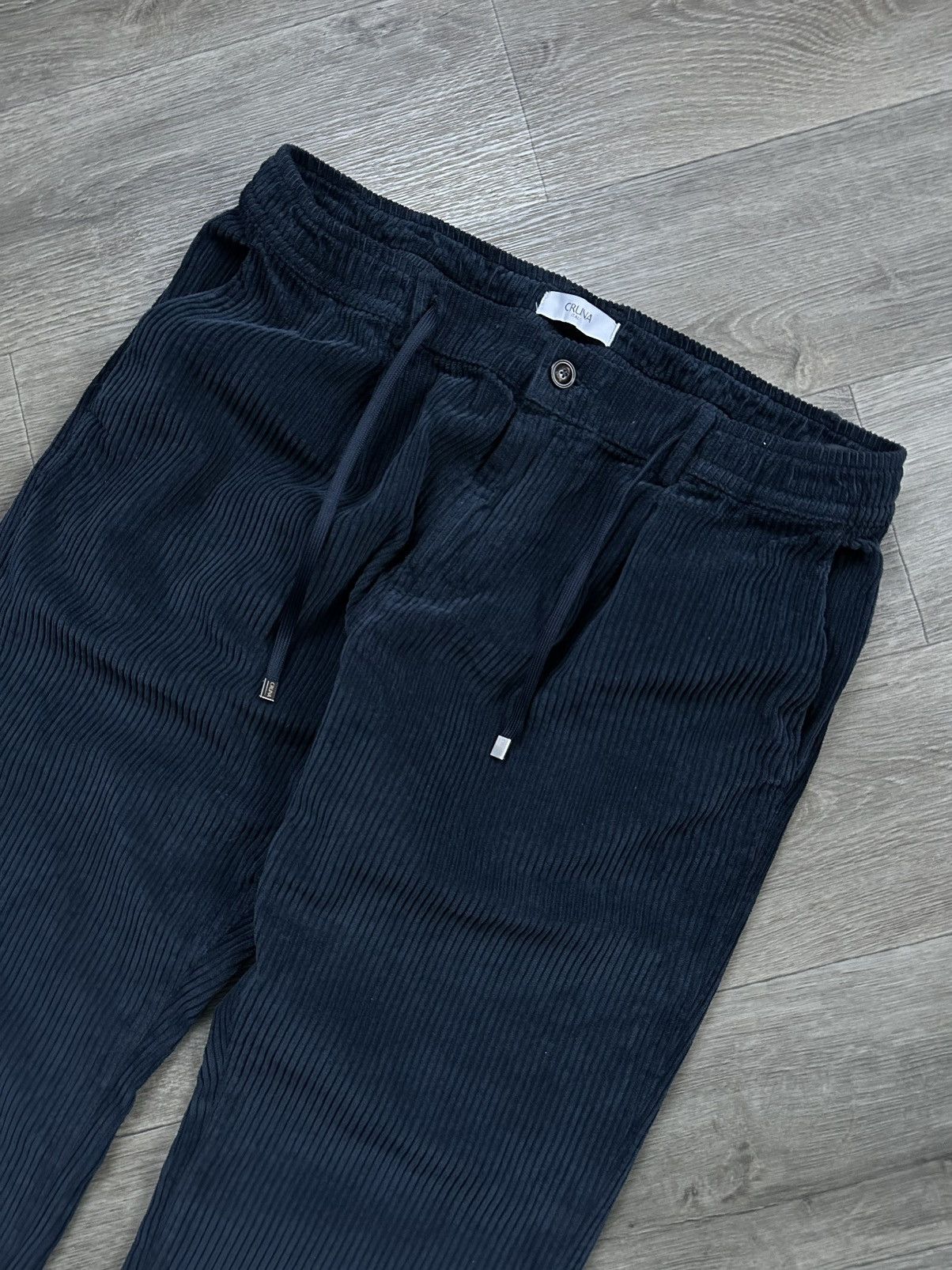 Other 🫧CRUNA VELVET PANTS LUXURY MADE IN ITALY Size US 34 / EU 50 - 2 Thumbnail