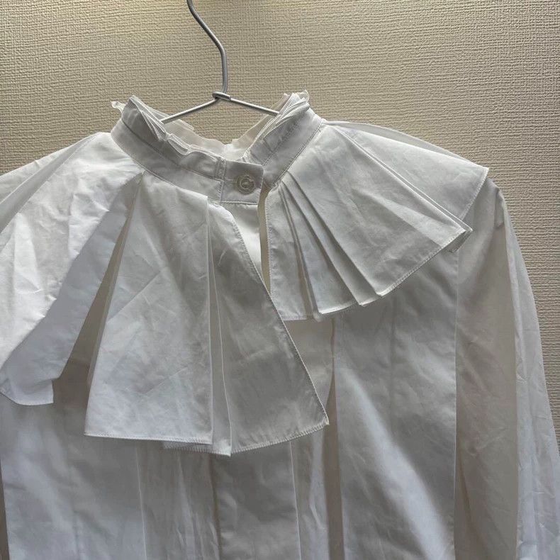 Jil Sander Jil Sander size 32 White shirt top Size 4XL / US 24-26 - 2 Thumbnail
