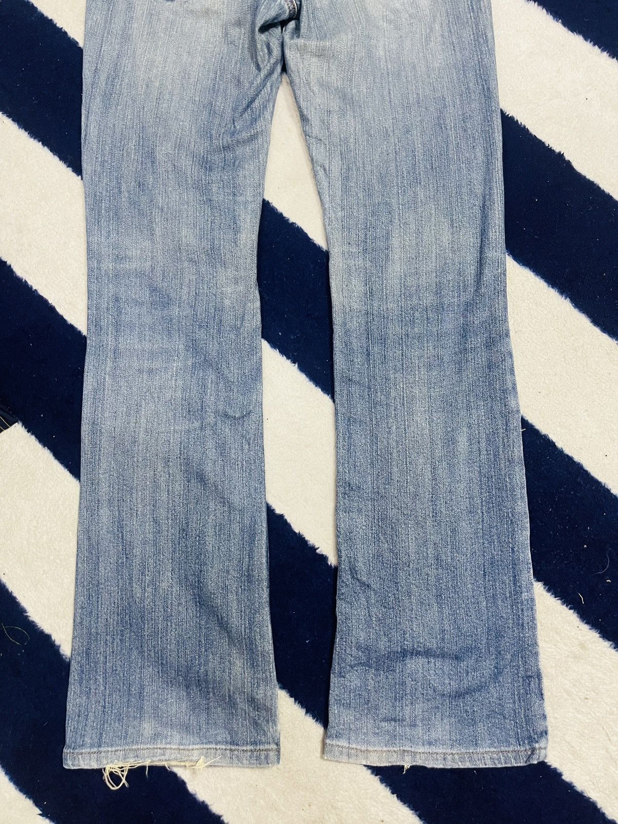 Japanese Brand PBI Bushpant Distressed Denim (16) Size 30" / US 8 / IT 44 - 5 Thumbnail