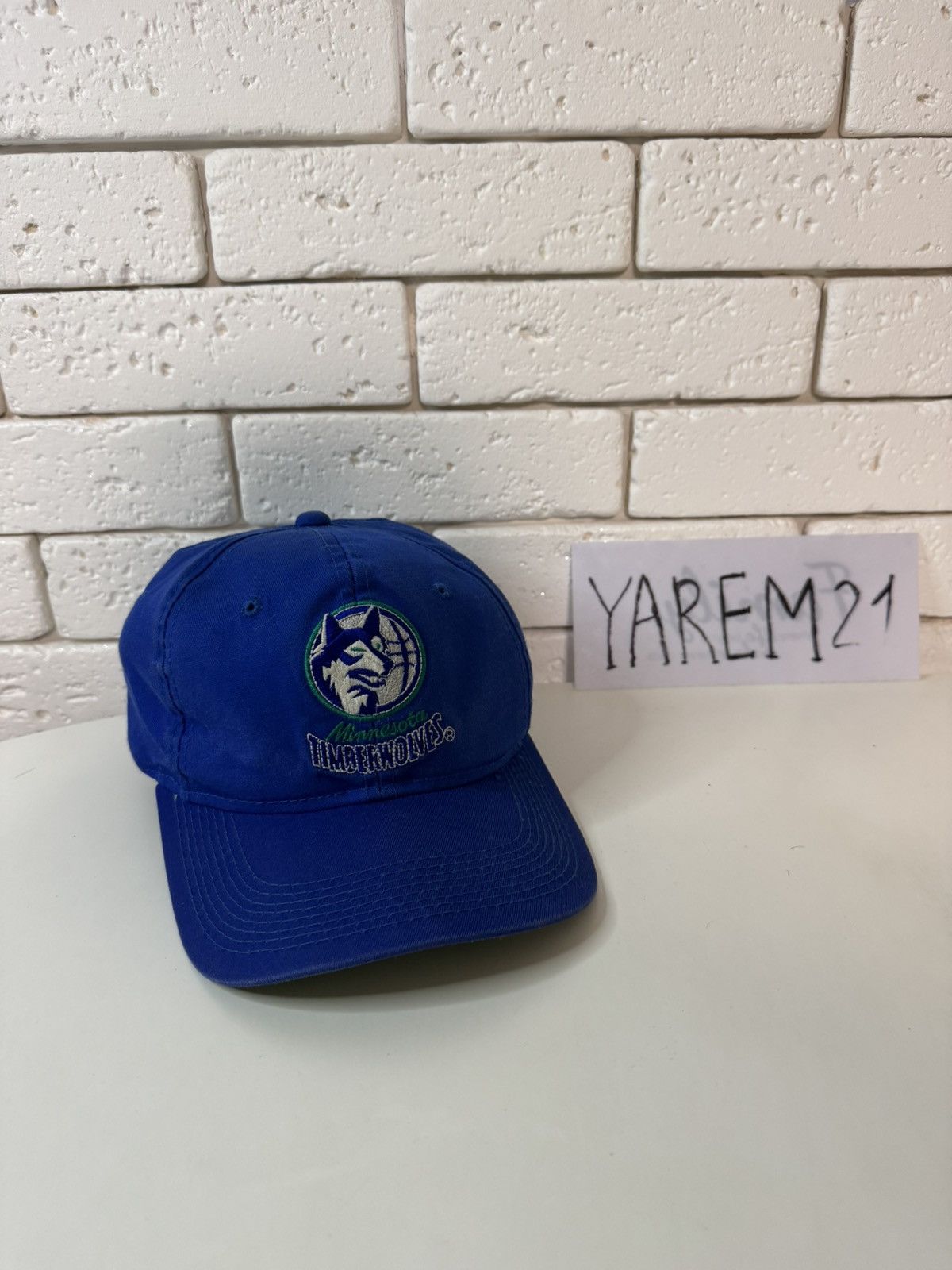 NBA Vintage 90’s Minnesota Timberwolves Hat Cap Size ONE SIZE - 1 Thumbnail
