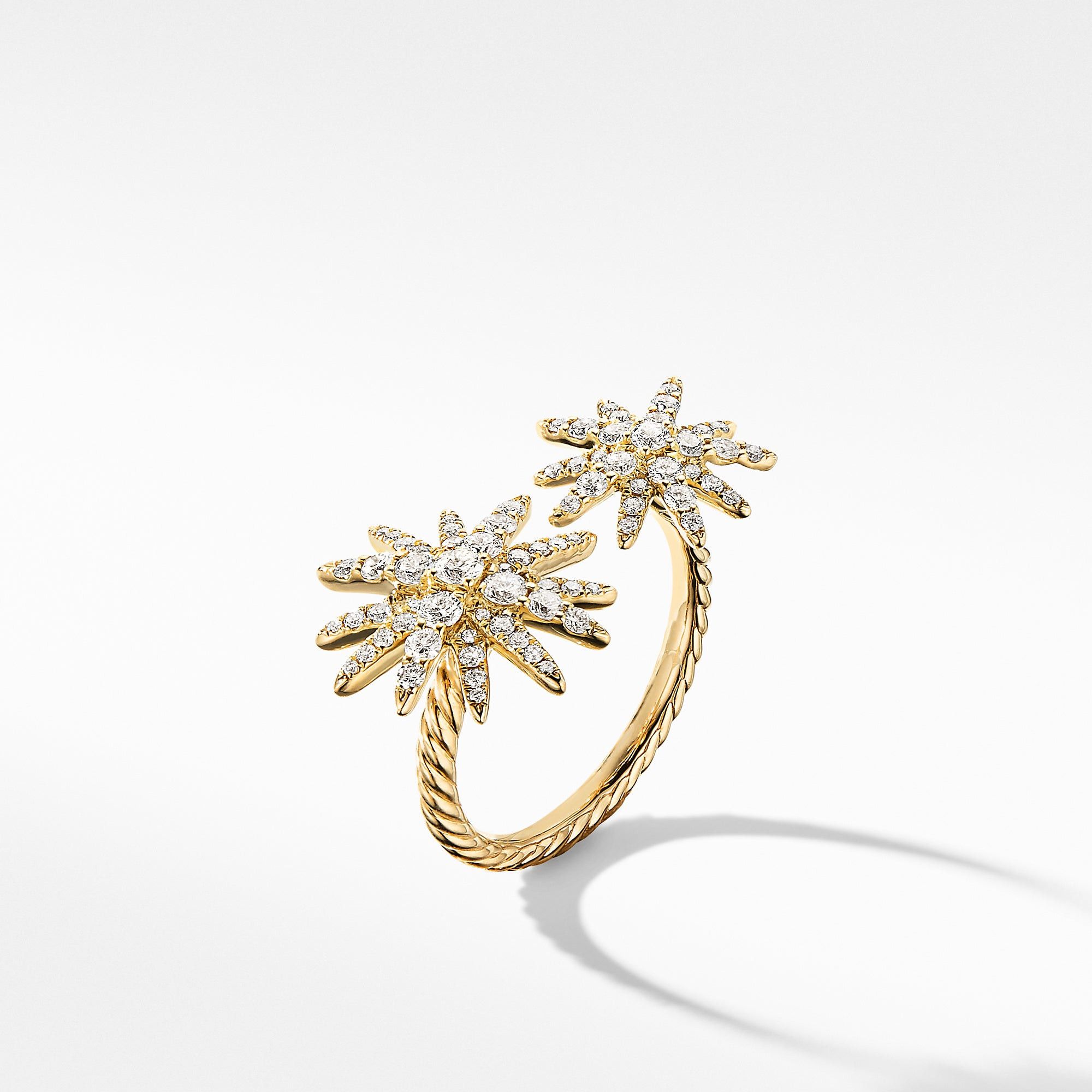 David Yurman o1s1wg111025 R16352D/Size 6 /Starburst Bypass Ring in Golden Size ONE SIZE - 3 Thumbnail