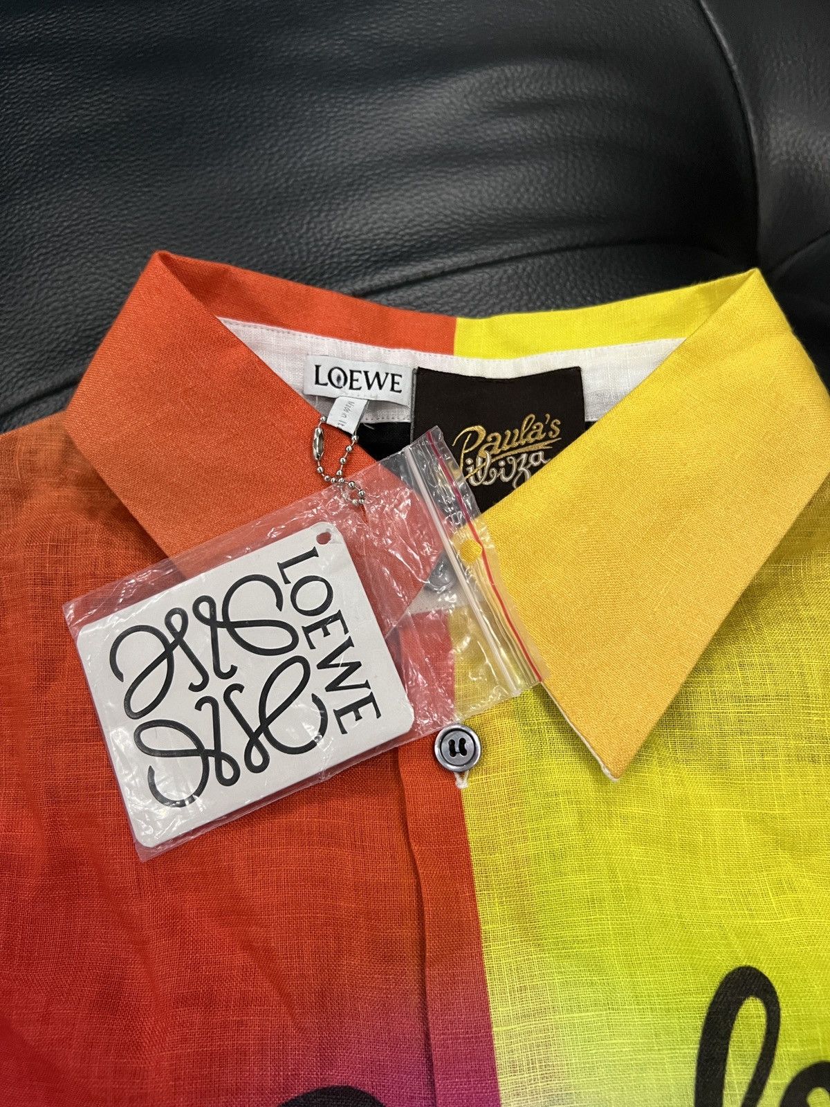 Loewe Loewe by Paula's Ibiza SS21 Sunset Linen Shirt Size US M / EU 48-50 / 2 - 6 Thumbnail