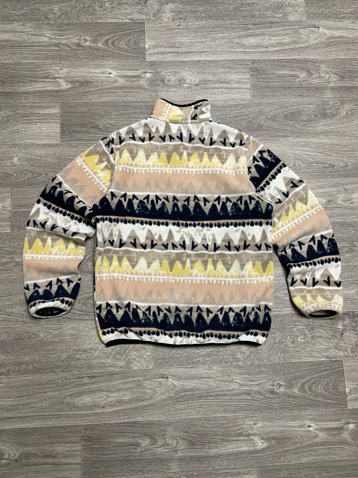 Patagonia Vintage Patagonia Synchilla Aztec Fleece Snap T Pullover Size US S / EU 44-46 / 1 - 15 Thumbnail