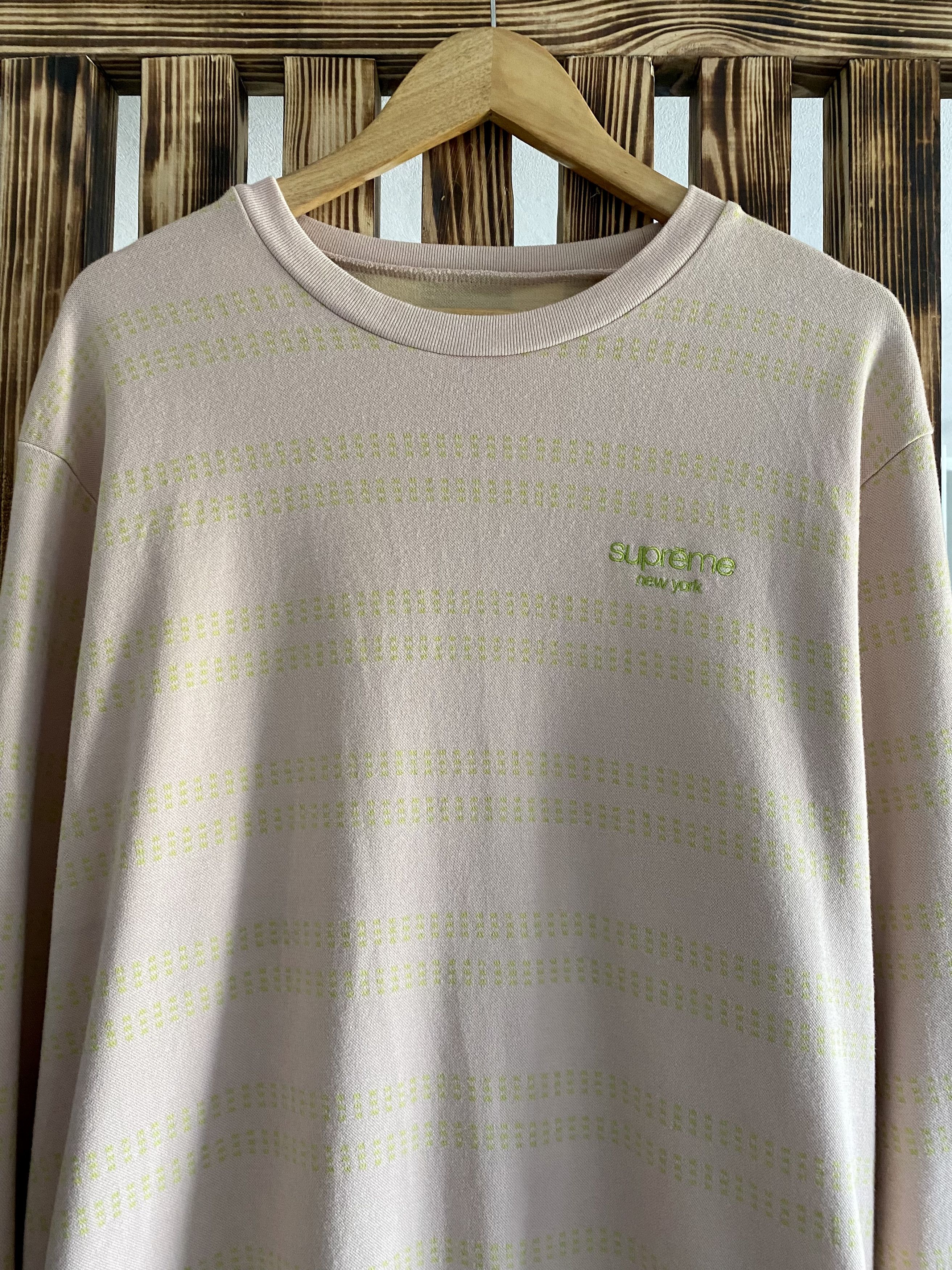 Supreme Striped Long Sleeve Tee T Shirt