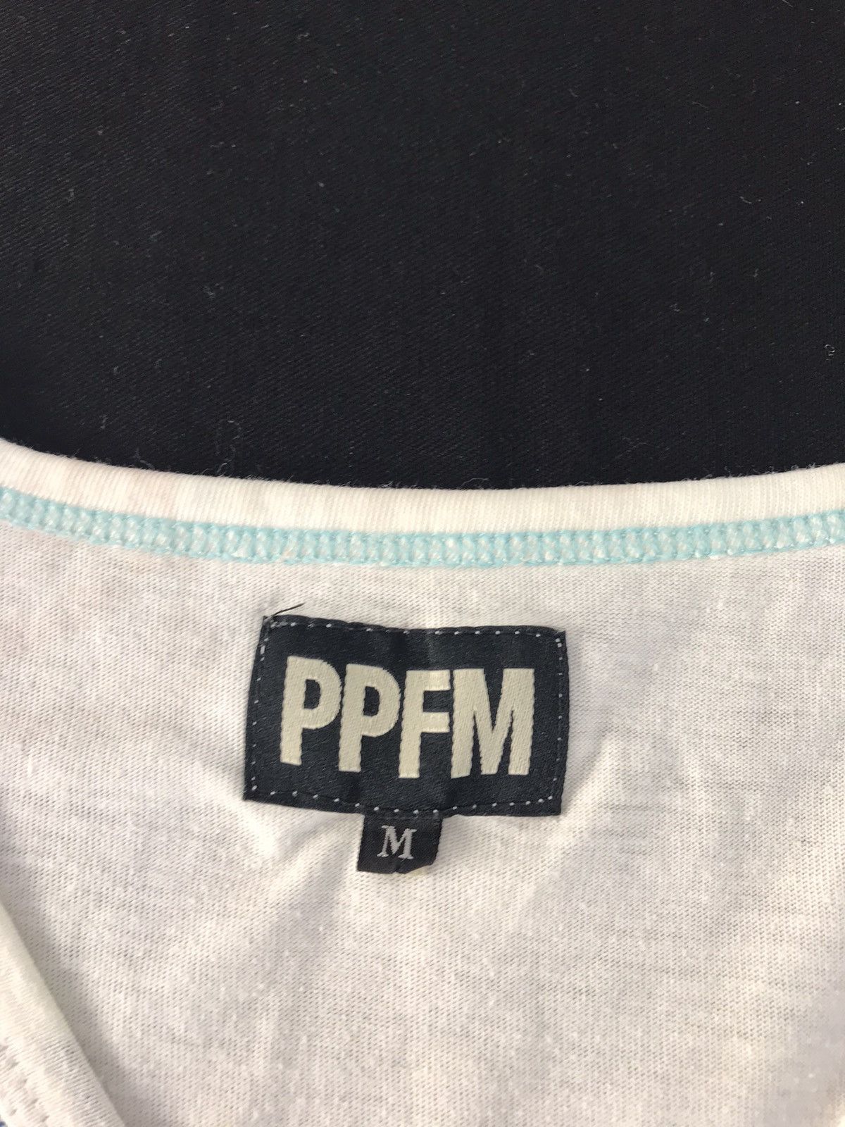 Japanese Brand Ppfm Roll Up Humor Quotes Deep V Neck Printed Tee Size US S / EU 44-46 / 1 - 5 Thumbnail