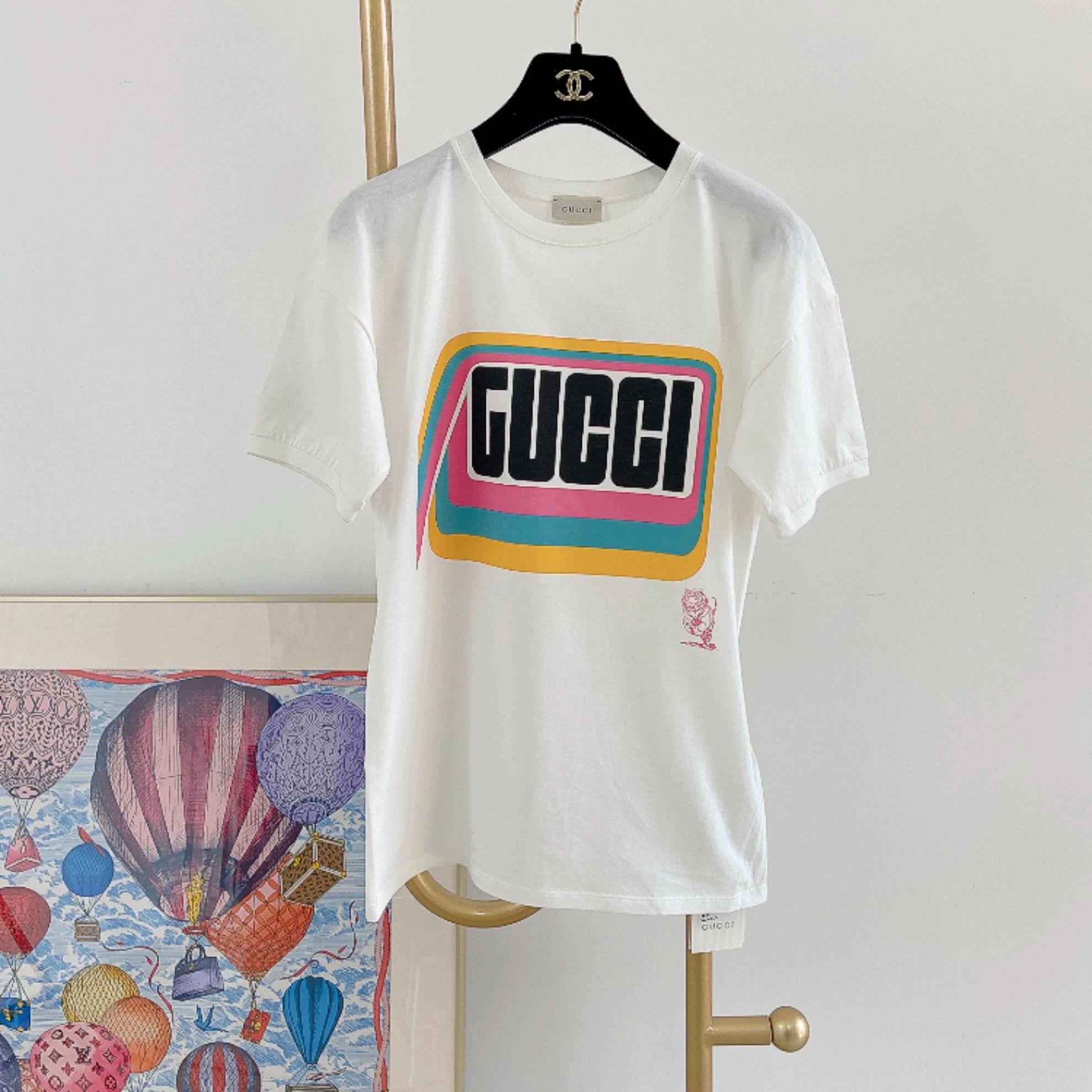Gucci Gucci Logo Print T-Shirt 12A Size US XS / EU 42 / 0 - 1 Thumbnail
