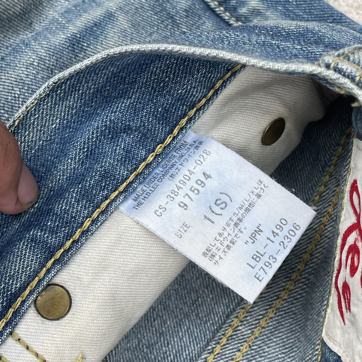 Lee “LEE” RARE PEACE BY PEACE COTTON PROJECT LEE DENIM JEAN Size 28" / US 6 / IT 42 - 11 Thumbnail