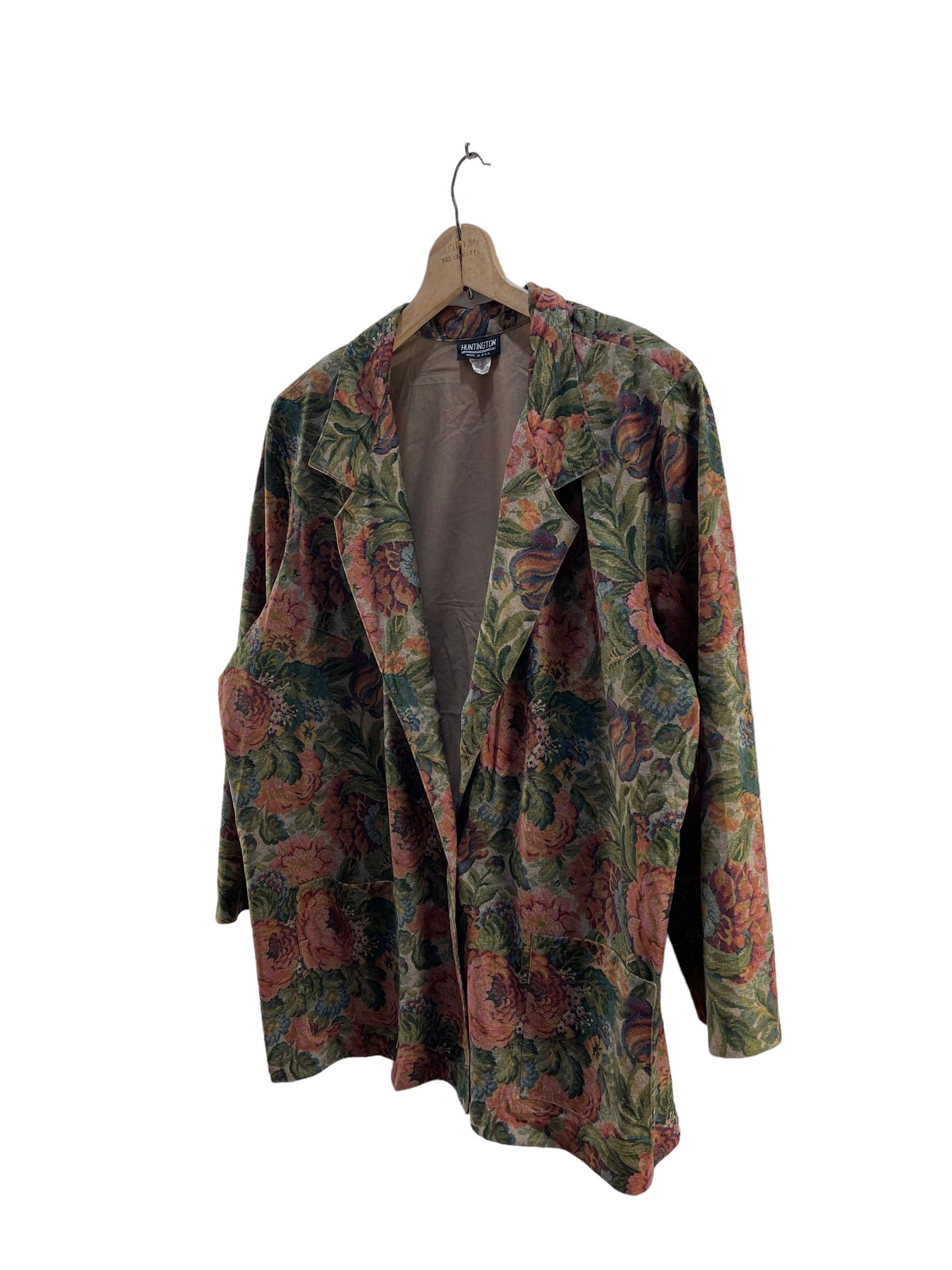 Huntington Vintage Huntington Floral Print Jacket Size US XL / EU 56 / 4 - 5 Thumbnail