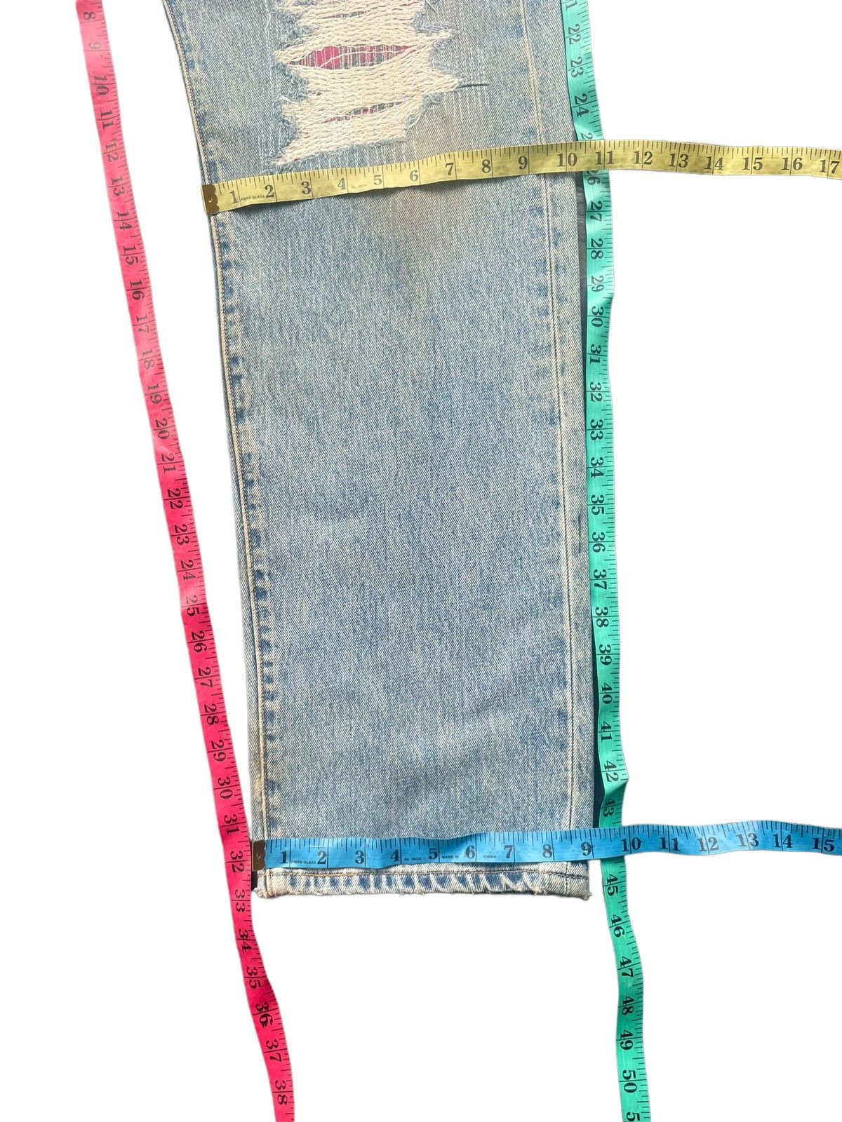 Levi's × Levi's Vintage Clothing Vintage 2002 Levis 501 Custom Distresed Size US 38 / EU 54 - 15 Thumbnail
