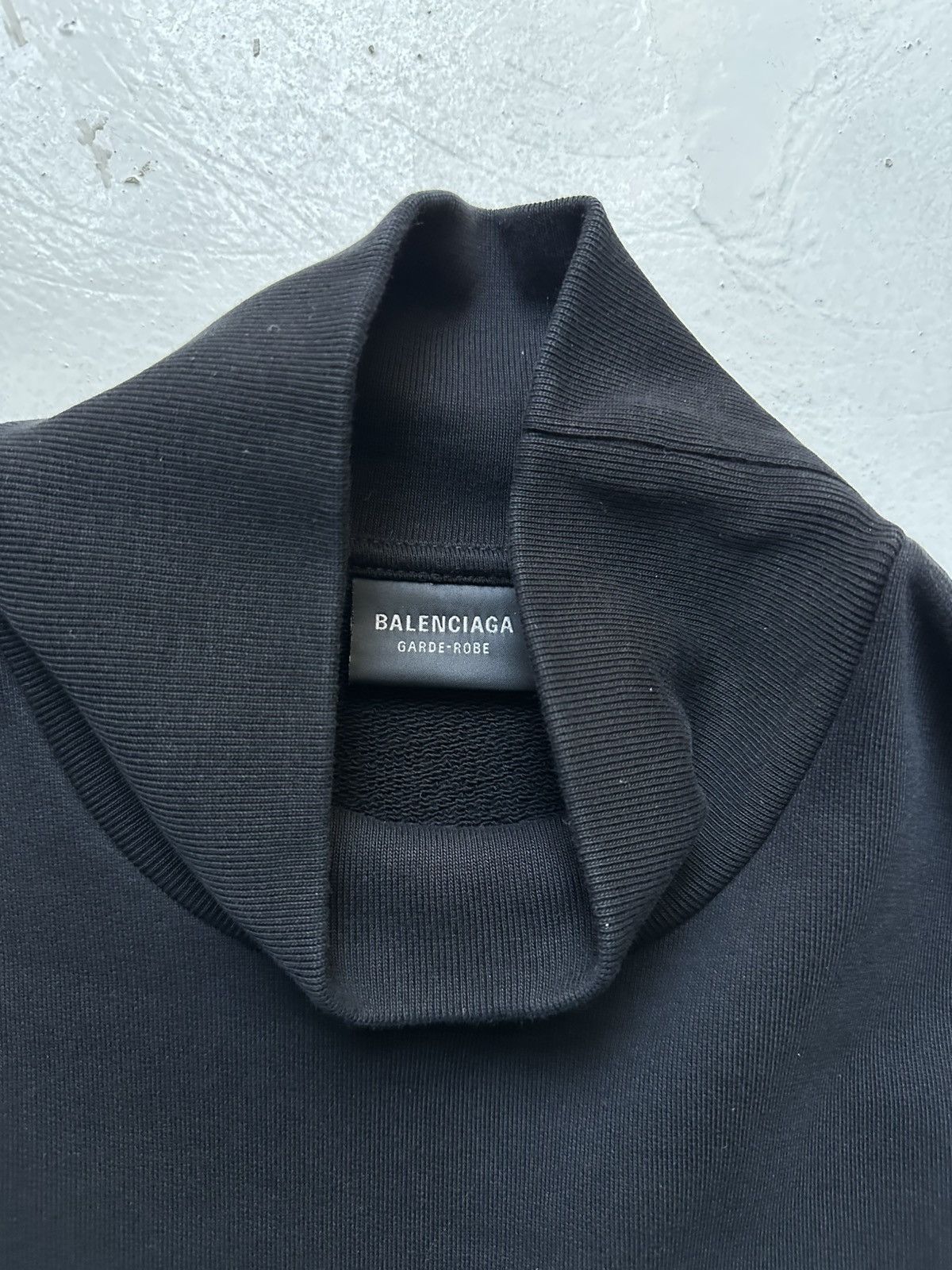 Balenciaga Heavy jersey long sleeve turtleneck Size US L / EU 52-54 / 3 - 2 Thumbnail