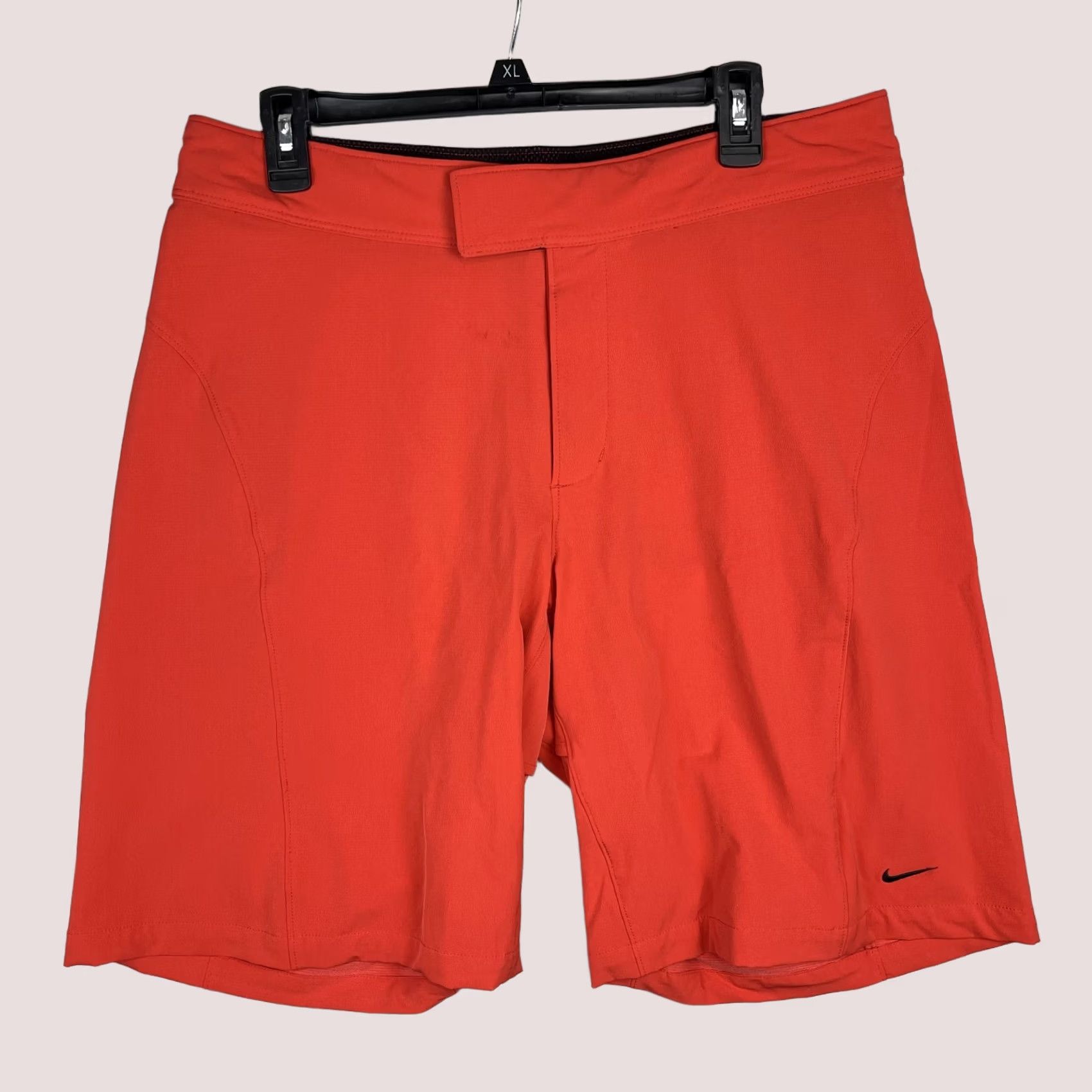 Nike Vintage Nike Board Shorts Mens Medium 34 Orange Beach Surfing Y2K Nike Board Shorts Mens Medium 34 Orange Beach Surfing Y2K Size US 31 - 1 Thumbnail