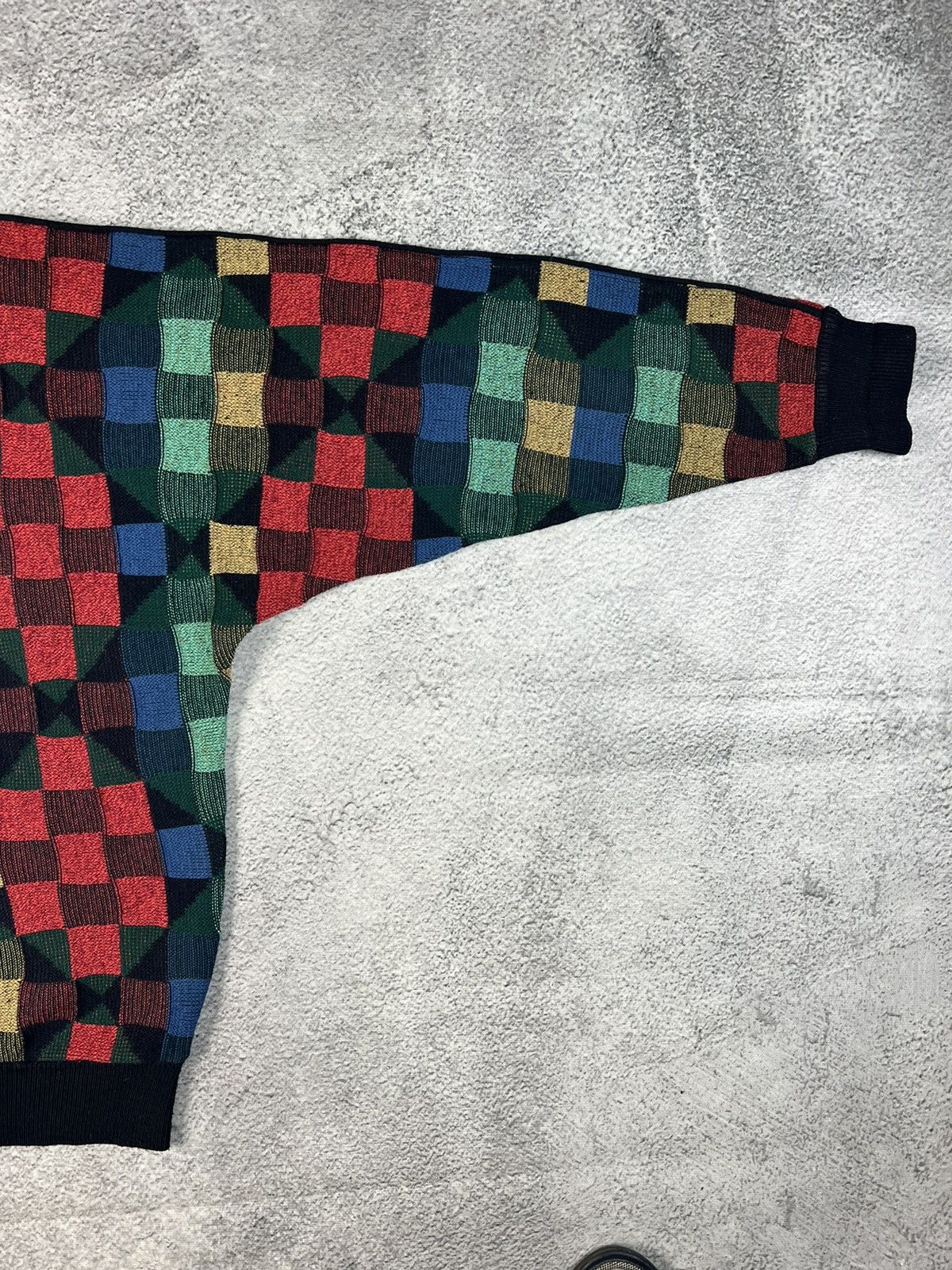 Carlo Colucci × Vintage Vintage Carlo Colucci multicolour knit sweater Size US M / EU 48-50 / 2 - 8 Thumbnail