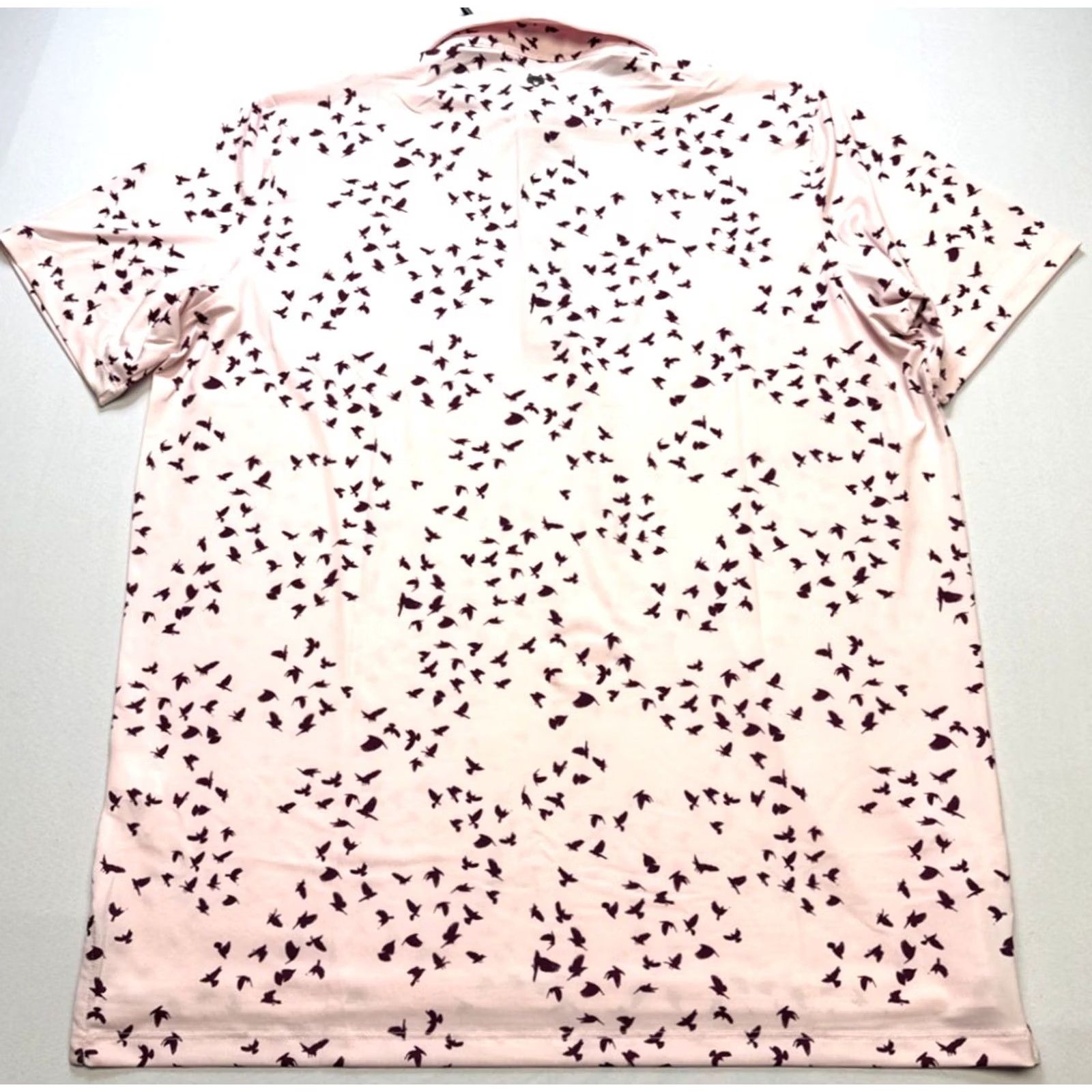 Vintage Greyson Polo Shirt Crownastie Print Size L Pink Polyester Spandex Short Sleeve Men's Polo Shirt Size US L / EU 52-54 / 3 - 5 Thumbnail