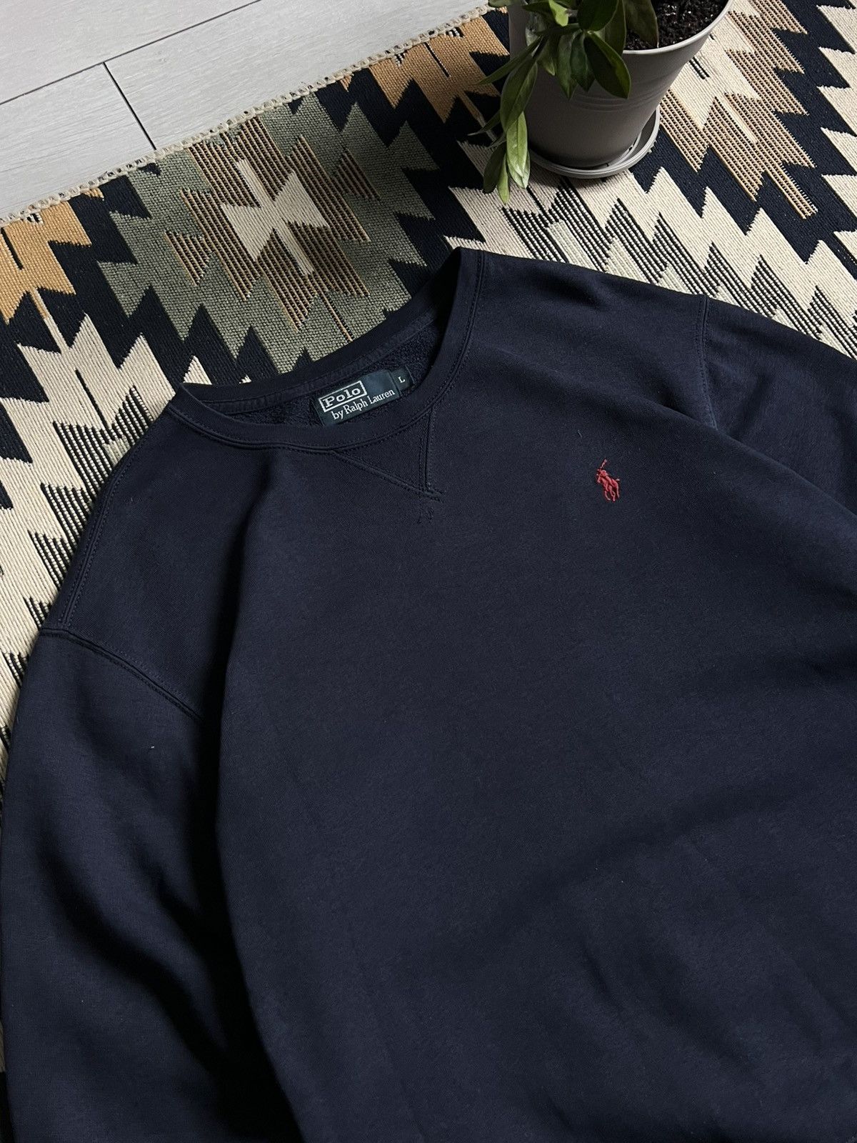 Polo Ralph Lauren × Vintage Vintage Ralph Lauren Polo Sweatshirt Size US L / EU 52-54 / 3 - 6 Thumbnail