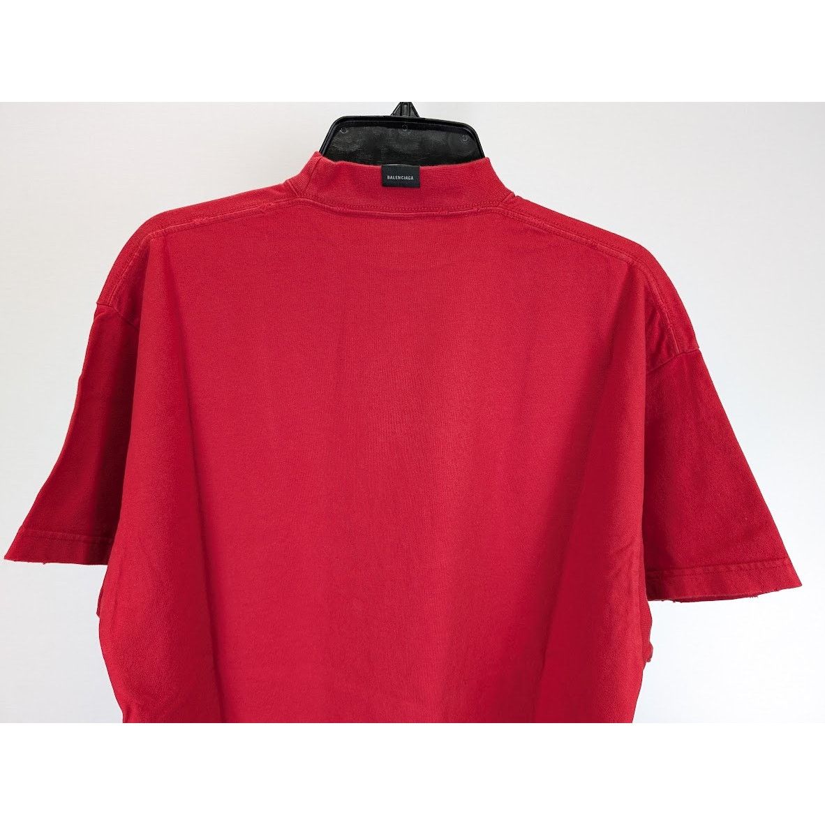 Balenciaga o1rshd1 Oversizes Fit Many Kisses Tee T-Shirt in Red Size US S / EU 44-46 / 1 - 10 Thumbnail