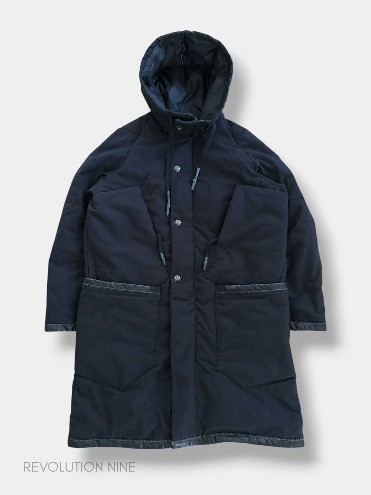 Isaac Sellam Experience Isaac Sellam FW25 press stud fastening padded parka jacket Size US M / EU 48-50 / 2 - 1 Thumbnail