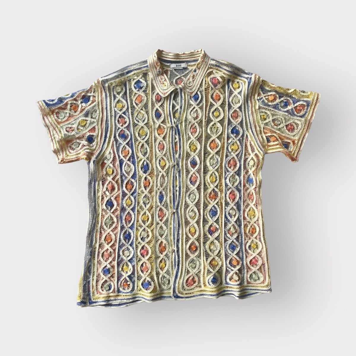 Bode Bode Multicolor Prism Shirt Size US S / EU 44-46 / 1 - 1 Thumbnail