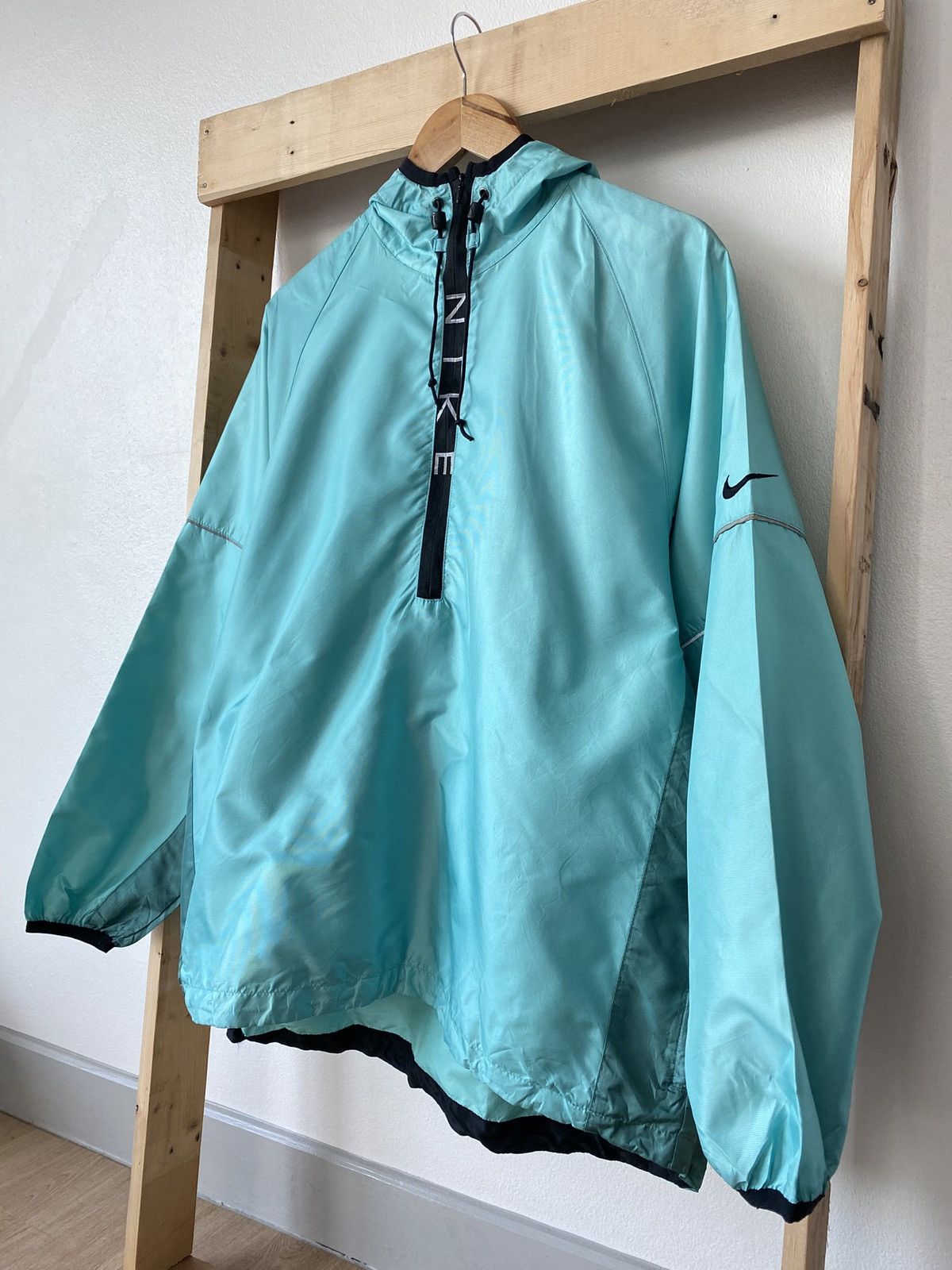 Vintage 90’s Blue Nike Half Zip Anorak Jacket