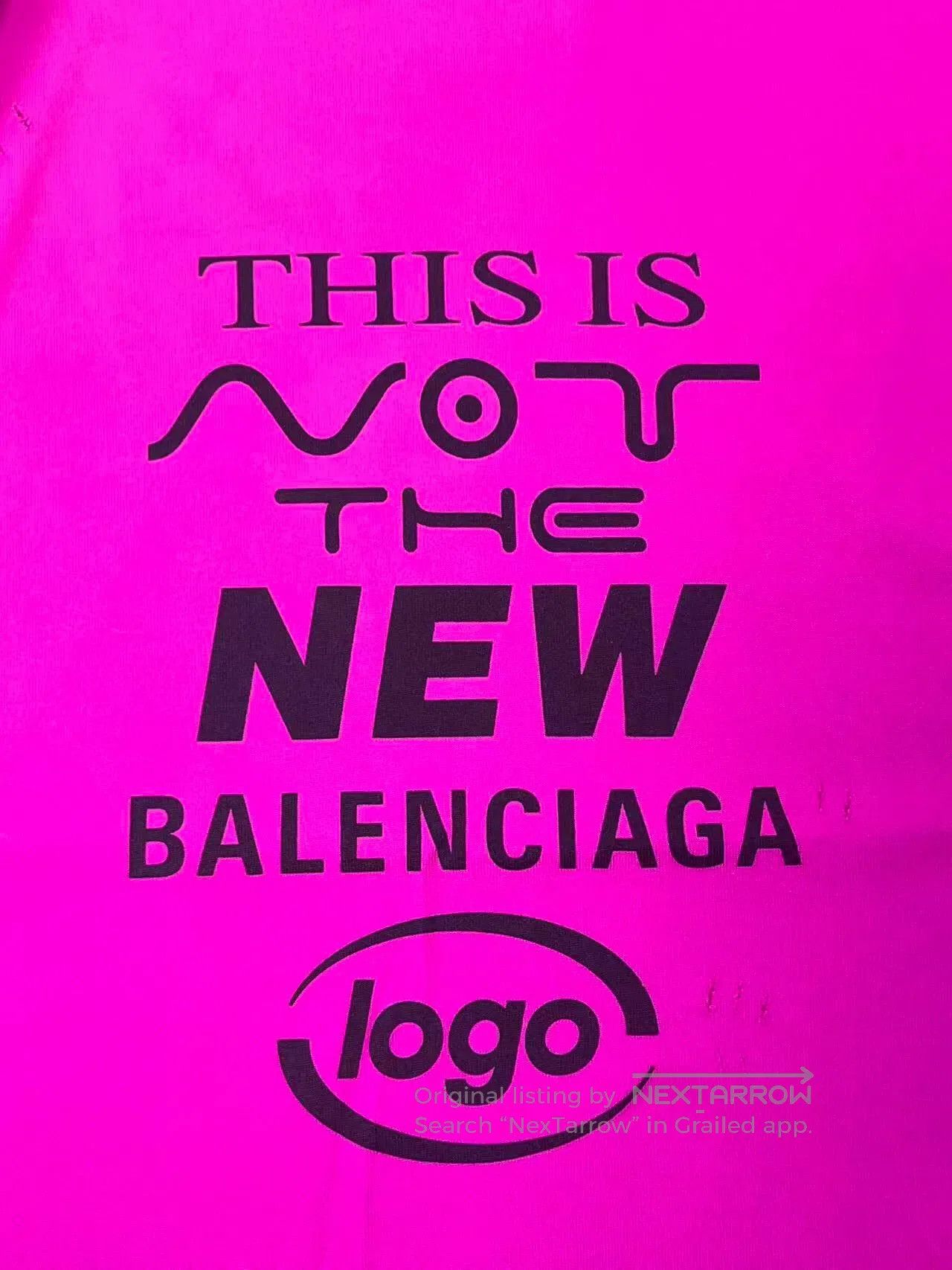 Balenciaga balenciaga new letter short sleeve t. Size US XS / EU 42 / 0 - 3 Thumbnail