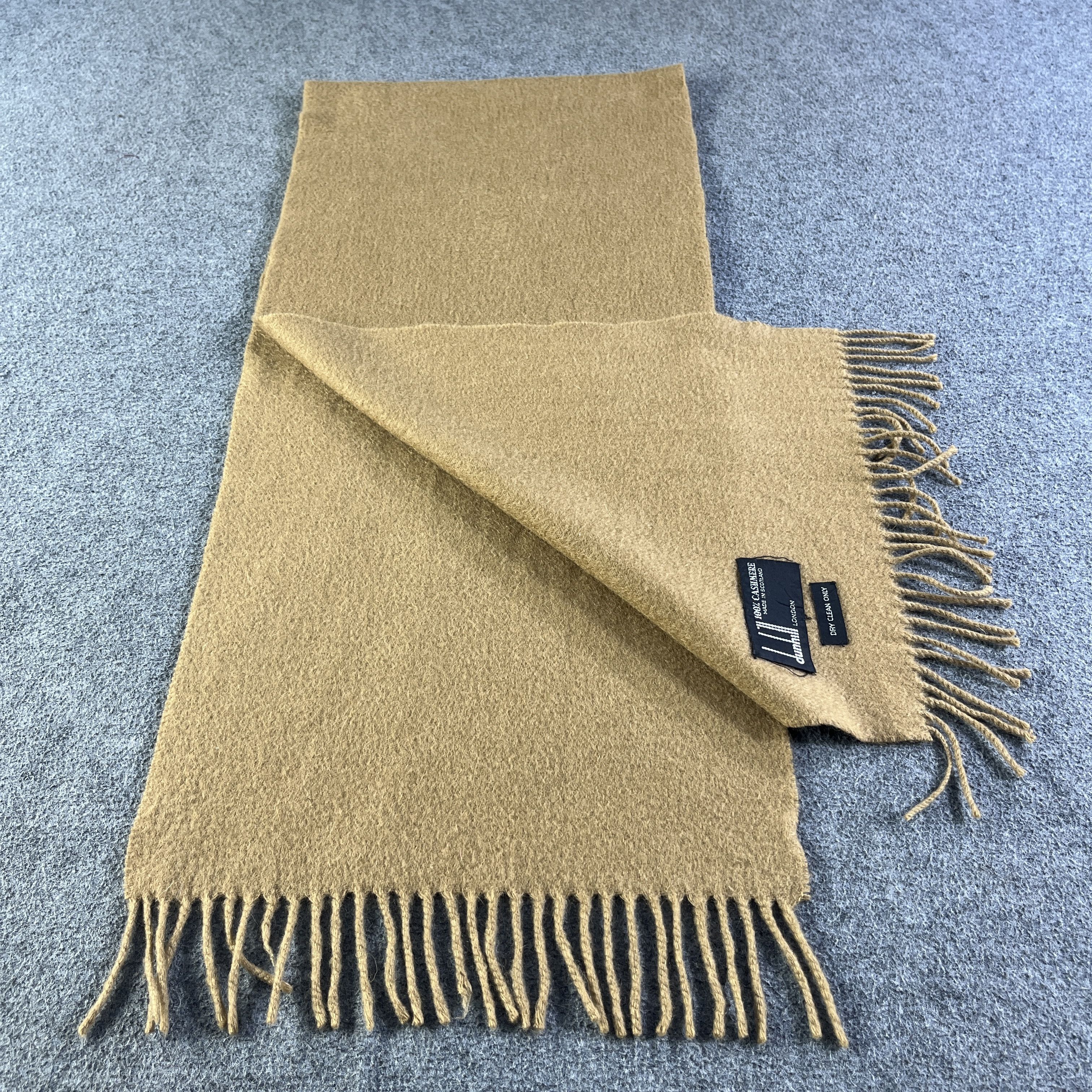 Alfred Dunhill × Vintage Vintage Dunhill Scarf / Muffler / Neckwear T1137 Size ONE SIZE - 4 Thumbnail