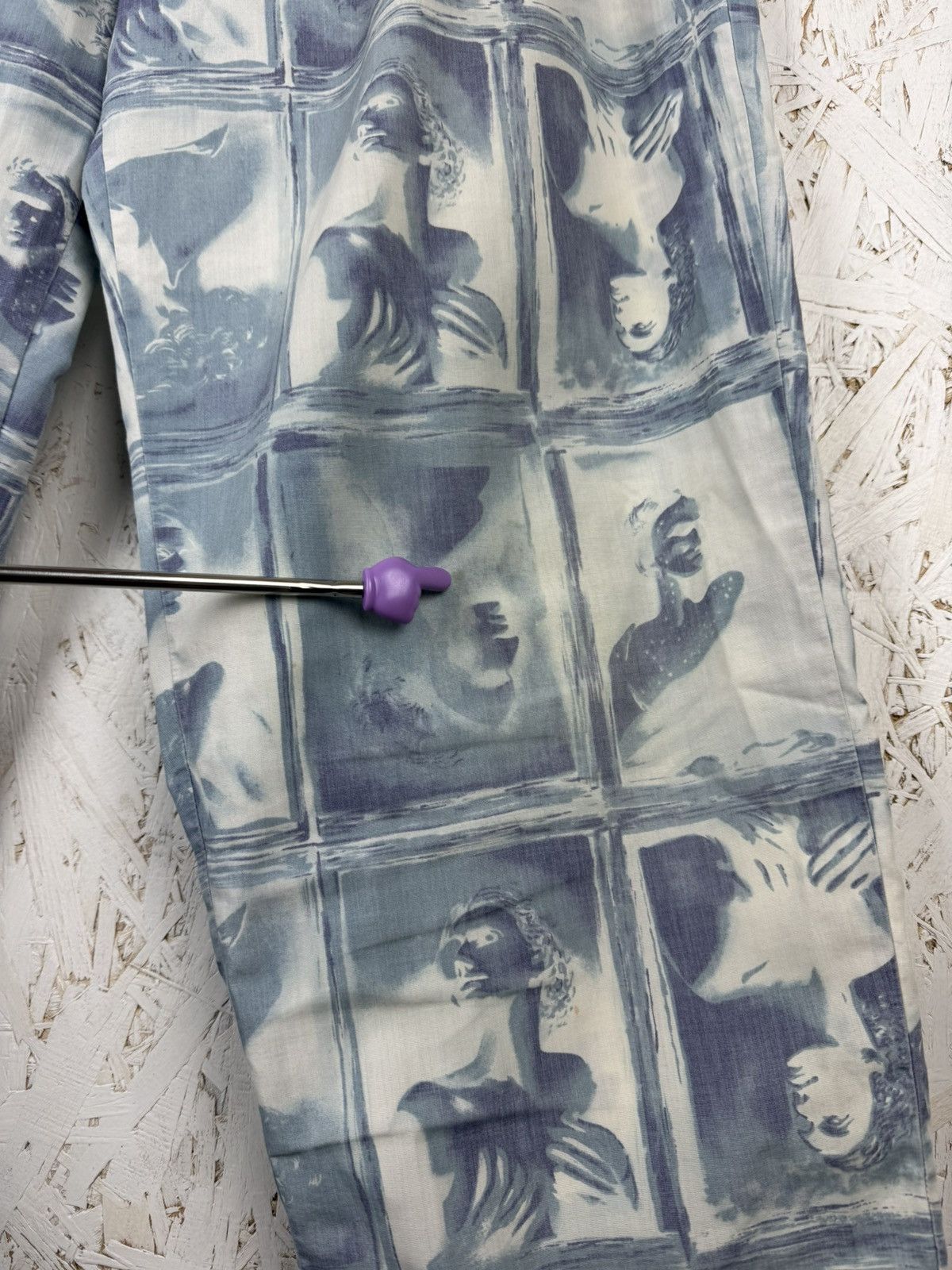 Jean Paul Gaultier Vintage Jean Paul Gaultier Sculptures AOP Pyjama Set Size US M / EU 48-50 / 2 - 16 Thumbnail