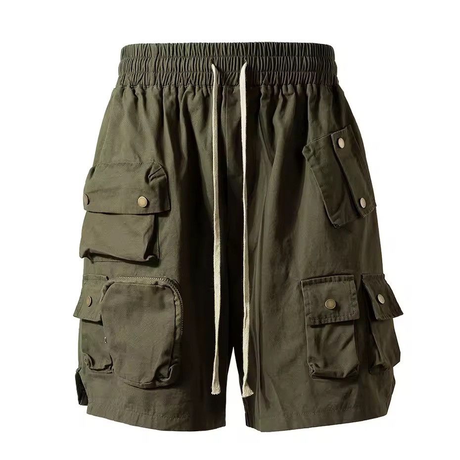 Designer Cargo Y2k Multi Pockets Techwear Streetwear Shorts Size US 32 / EU 48 - 1 Thumbnail