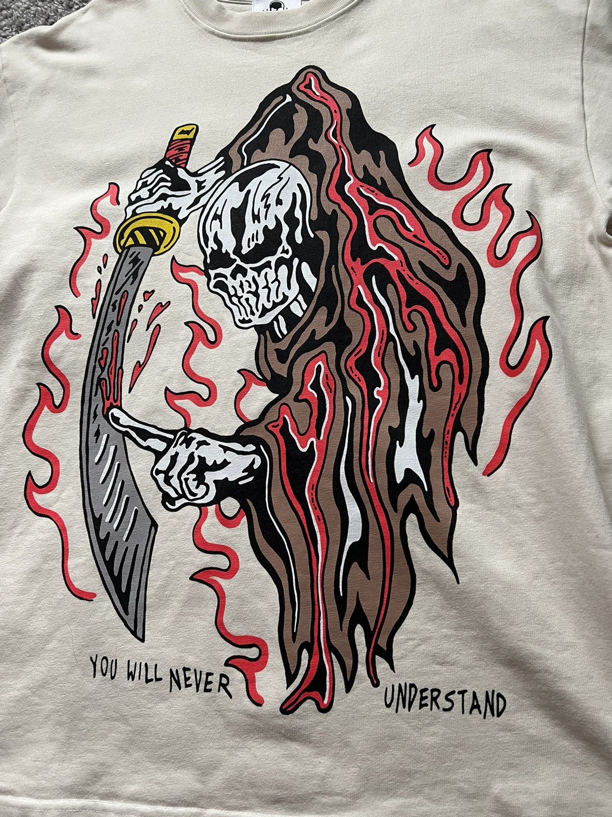 Warren Lotas Warren Lotas Samurai "You Will Never Understand" T-Shirt L Size US L / EU 52-54 / 3 - 2 Thumbnail