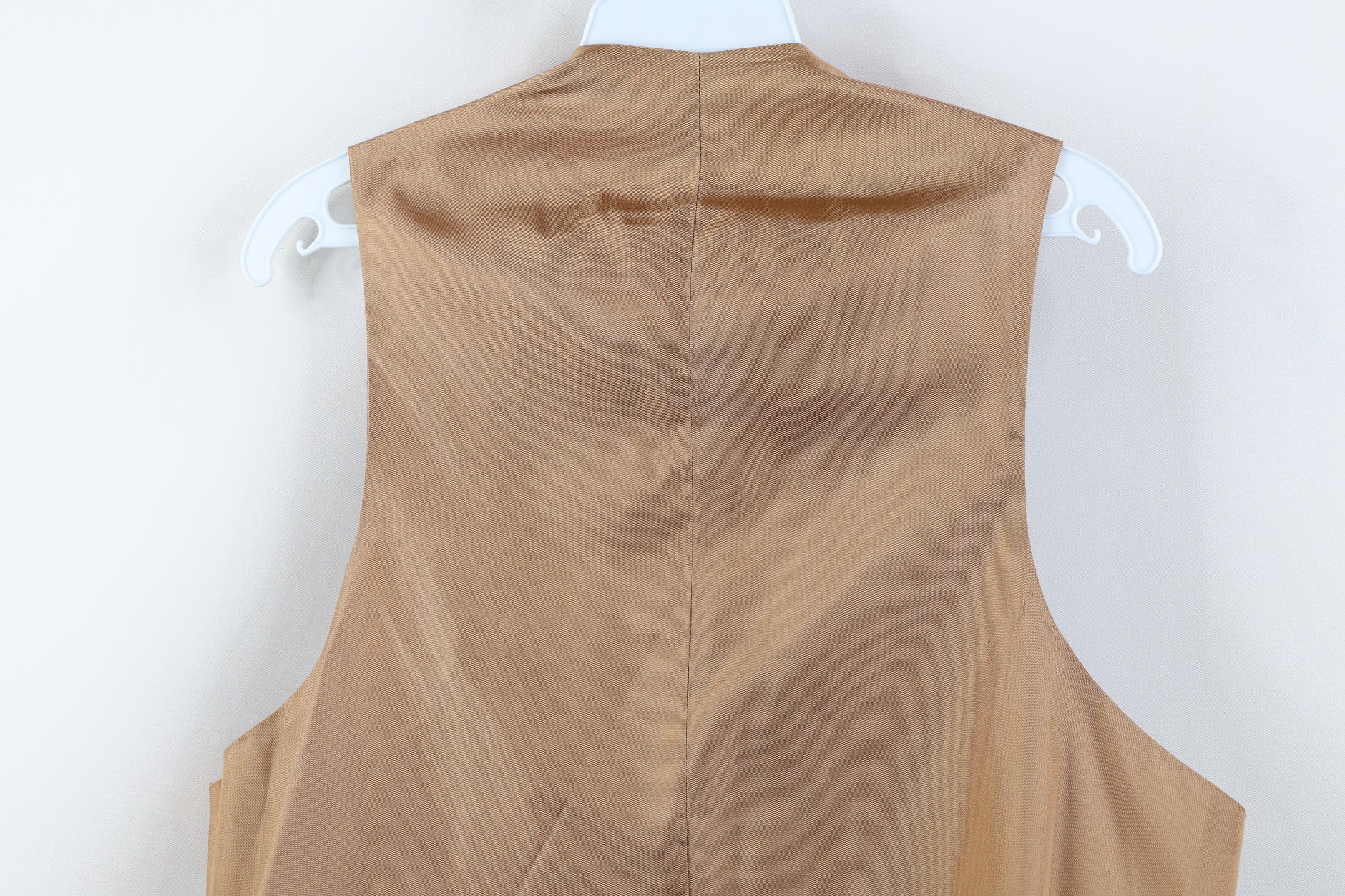 Vintage Vintage 70s Streetwear Button Suit Vest Jacket Brown USA Size US XXL / EU 58 / 5 - 12 Thumbnail