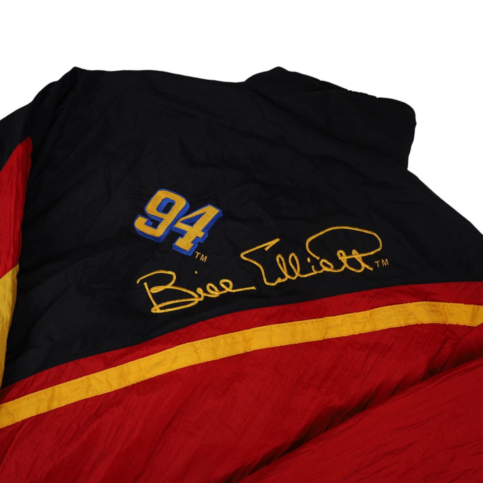 NASCAR × Vintage VTG Race Day #94 Bill Elliott McDonalds Racing Jacket Size US XL / EU 56 / 4 - 10 Thumbnail
