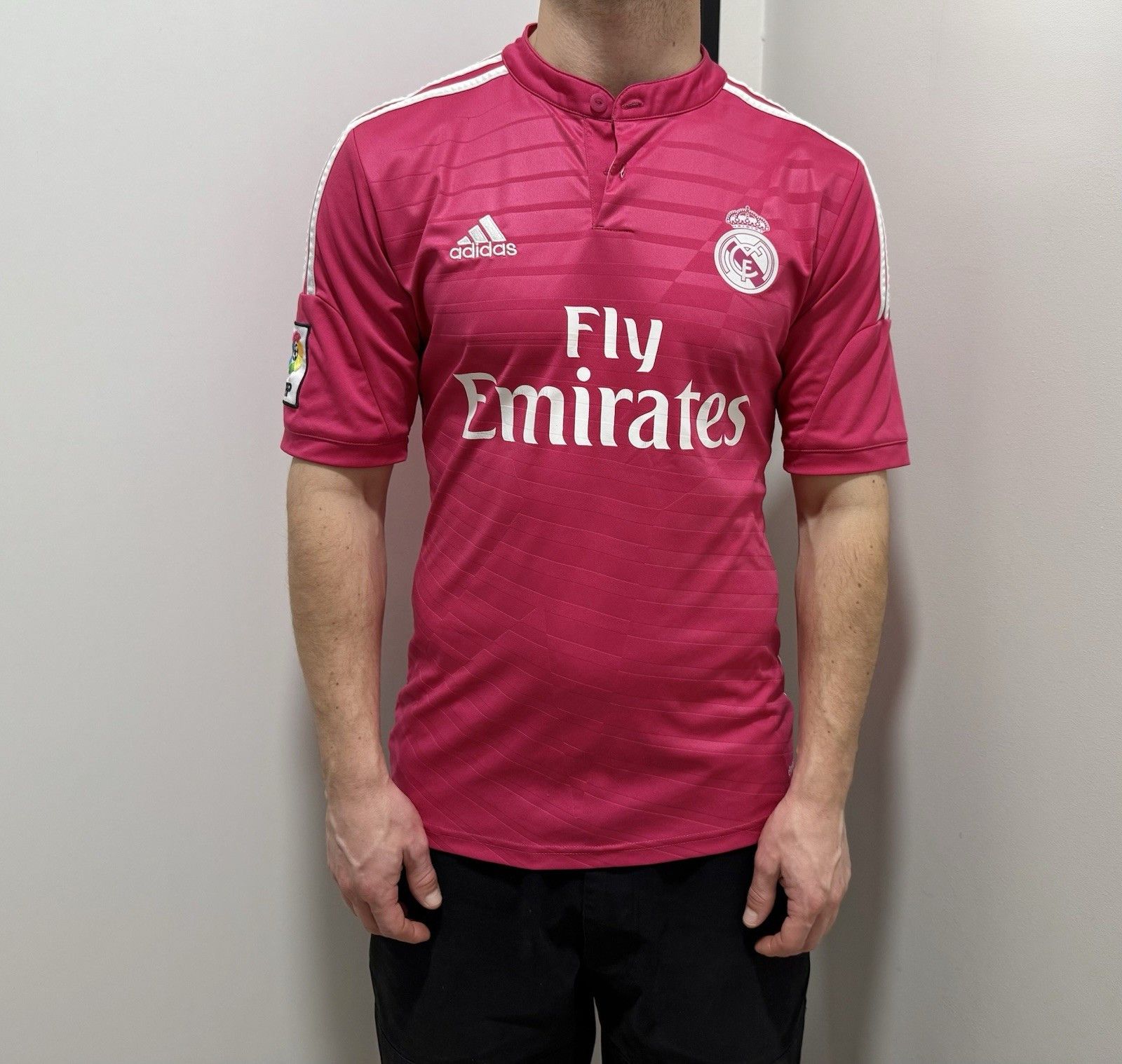 Adidas Real Madrid 2014 2015 Away Jersey T-Shirt Soccer Football Size US S / EU 44-46 / 1 - 1 Thumbnail