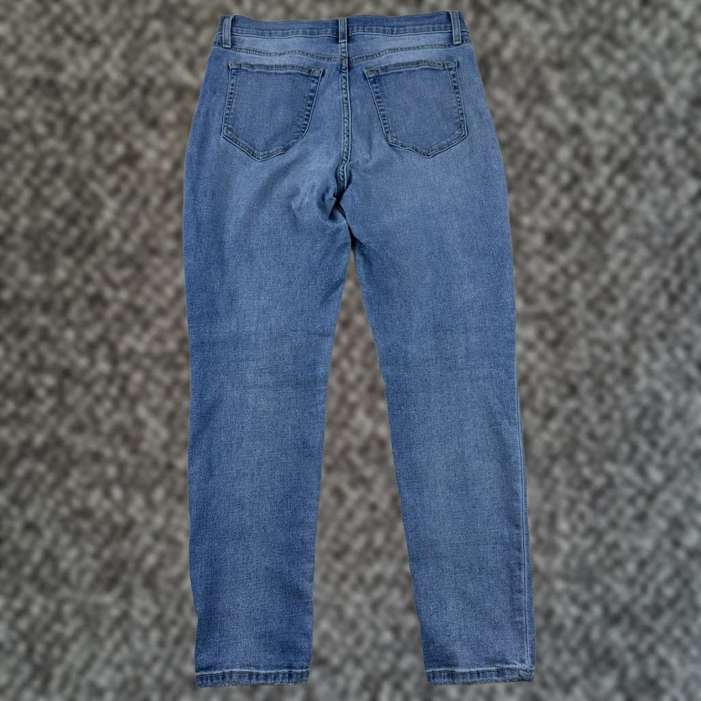 Vintage Joe's Jeans High Rise Skinny Jeans Sunflower Wash Blue Denim Womens 31 Light Wash Denim Jeans 5-Pocket Stretch Regular Gender Womens Size 24" / US 00 / IT 34 - 1 Thumbnail