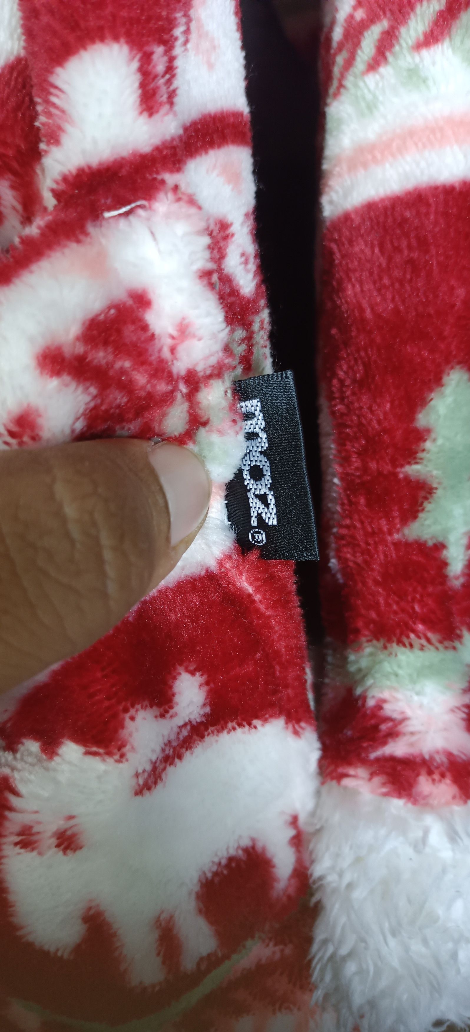Japanese Brand Moz Sweden Fleece Christmas Printed Size US M / EU 48-50 / 2 - 4 Thumbnail