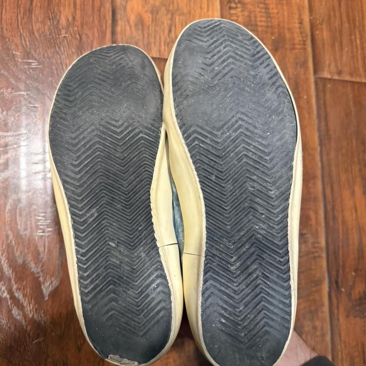 Golden Goose Golden Goose GGDB Superstar Distressed Denim Size US 9 / EU 42 - 6 Thumbnail