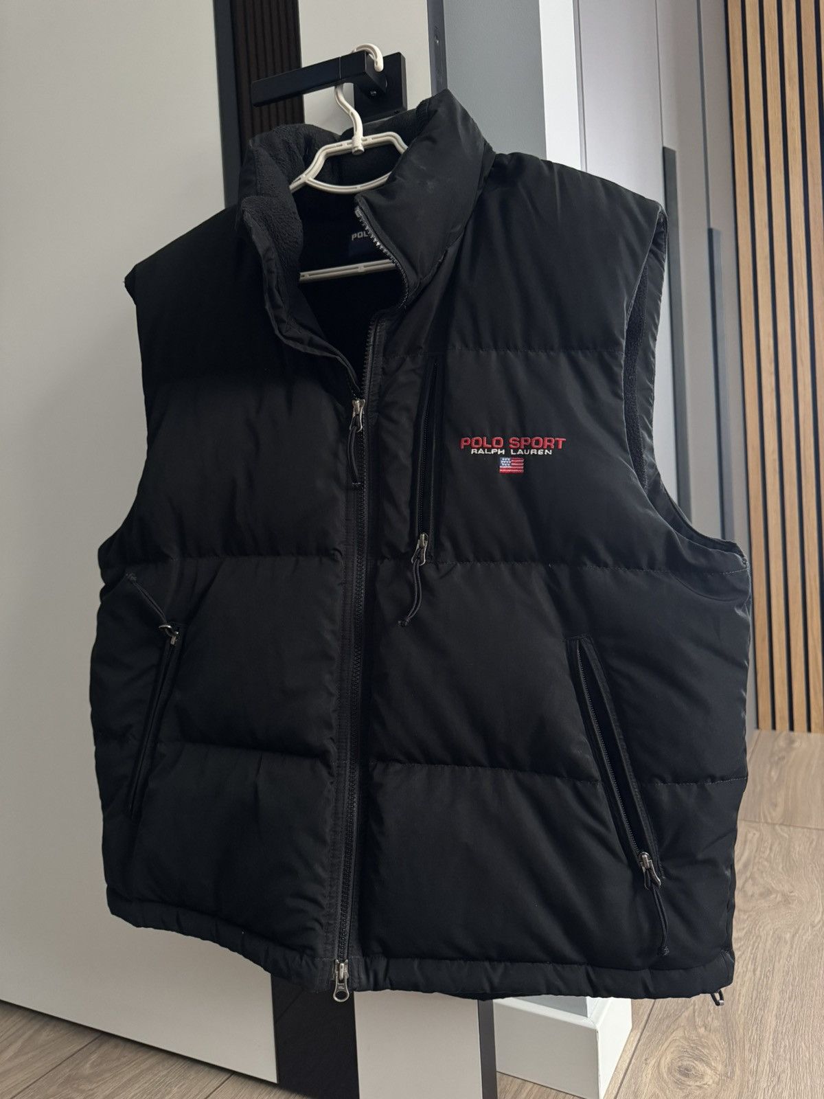 Polo Ralph Lauren Vintage Polo Ralph Lauren Sport Down Vest Black Size L Size US L / EU 52-54 / 3 - 2 Thumbnail