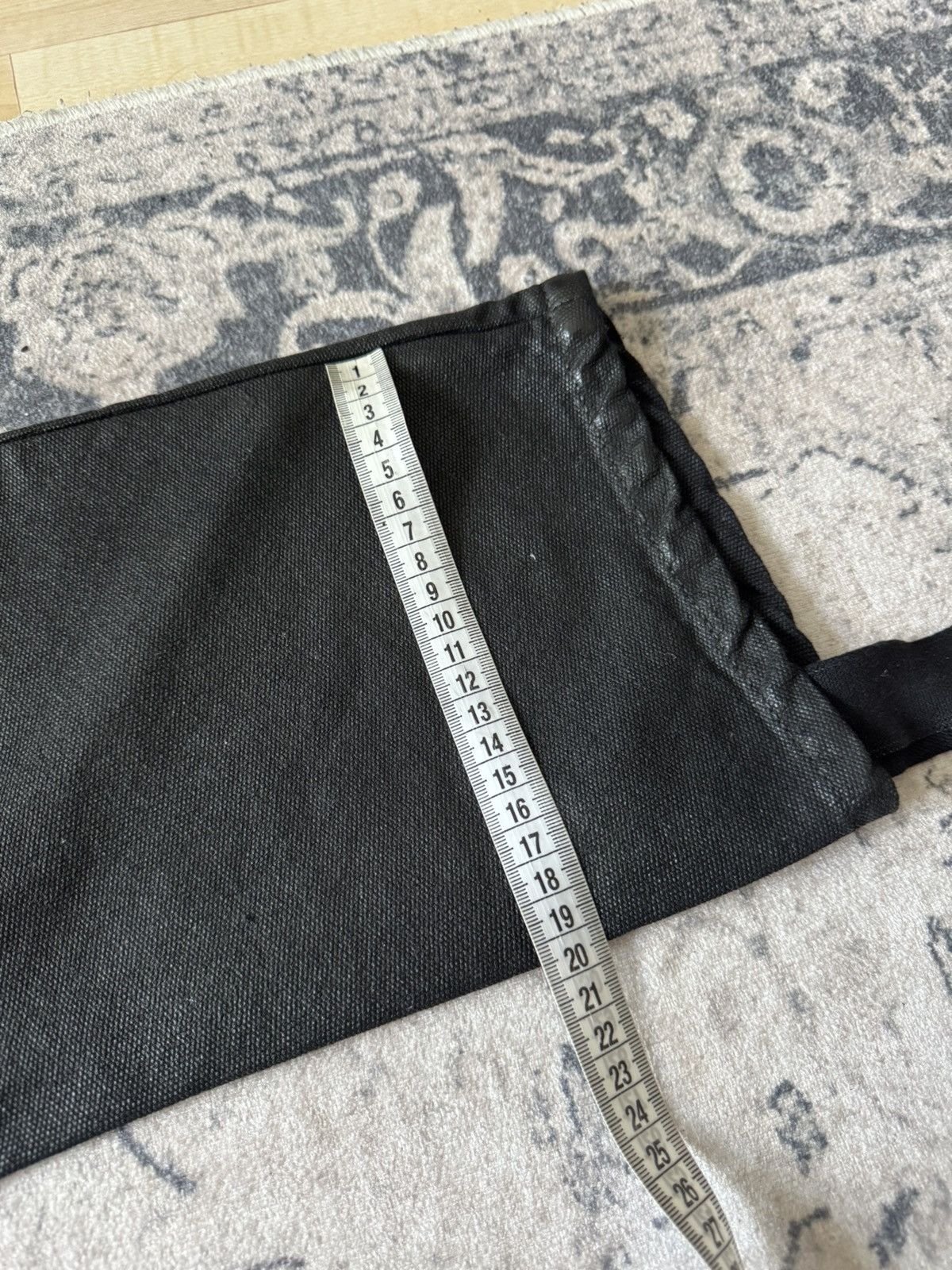 Boris Bidjan Saberi Jeans schwarz avantgarde Black Placato
